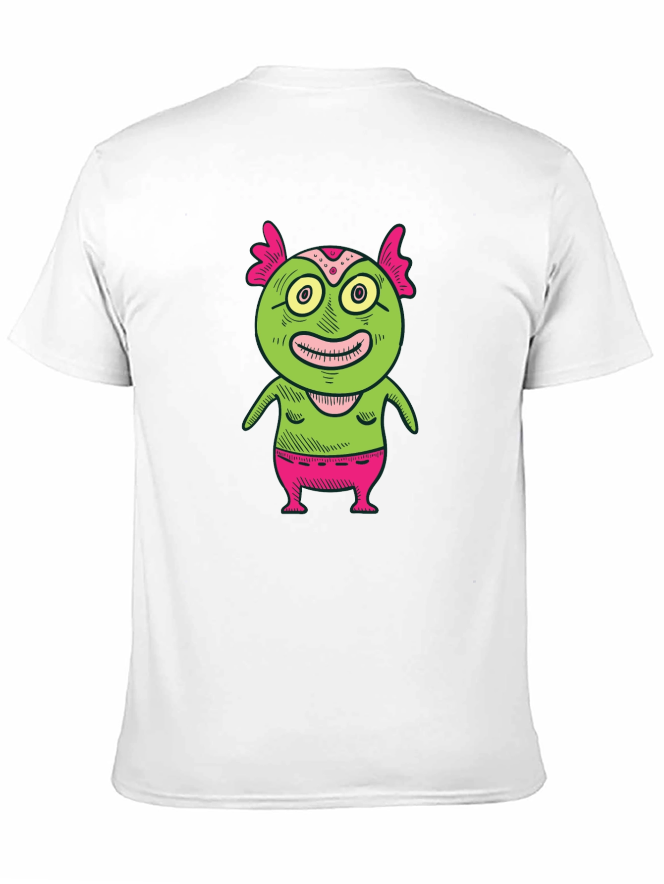 Monster Graphic Print T-Shirt