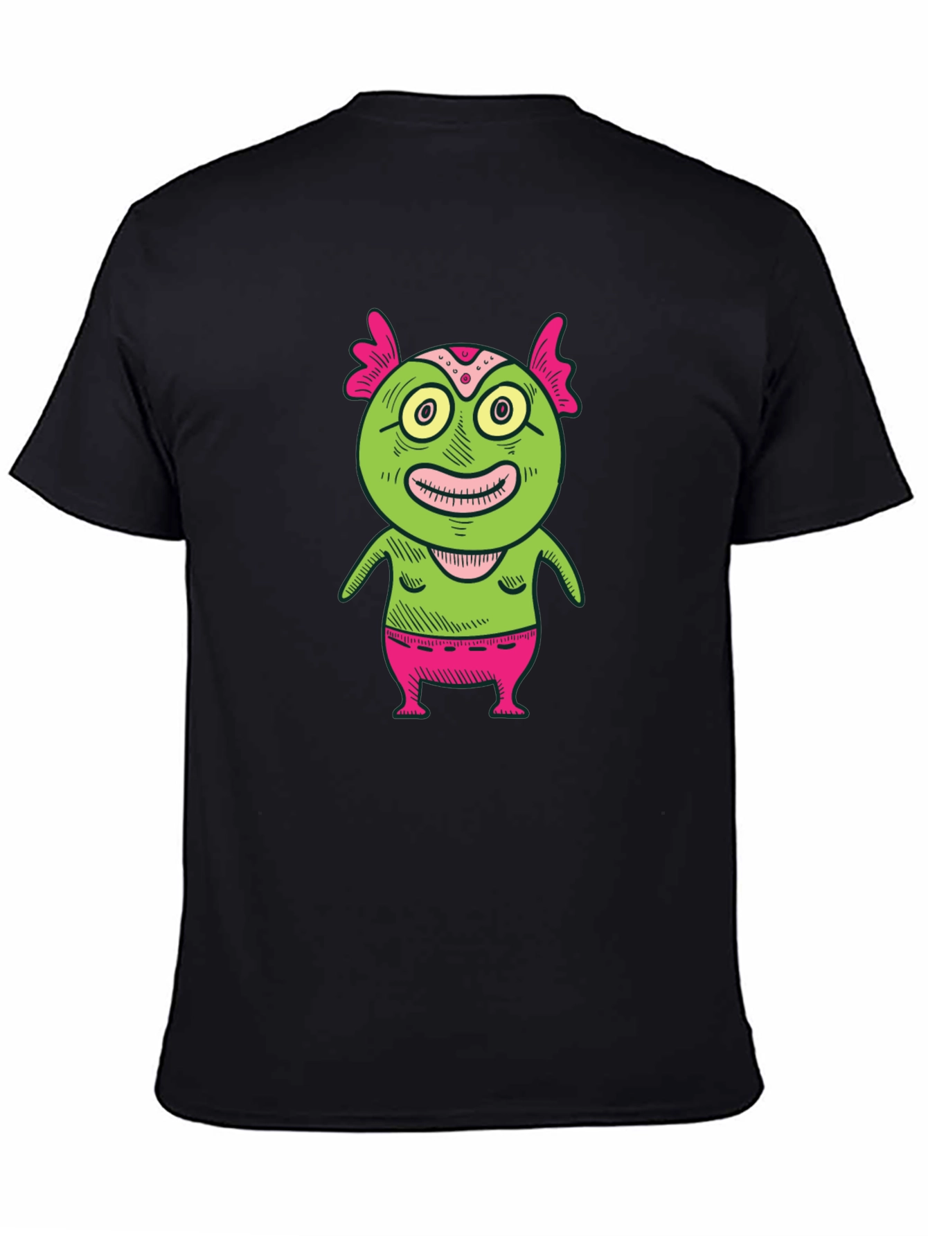 Monster Graphic Print T-Shirt