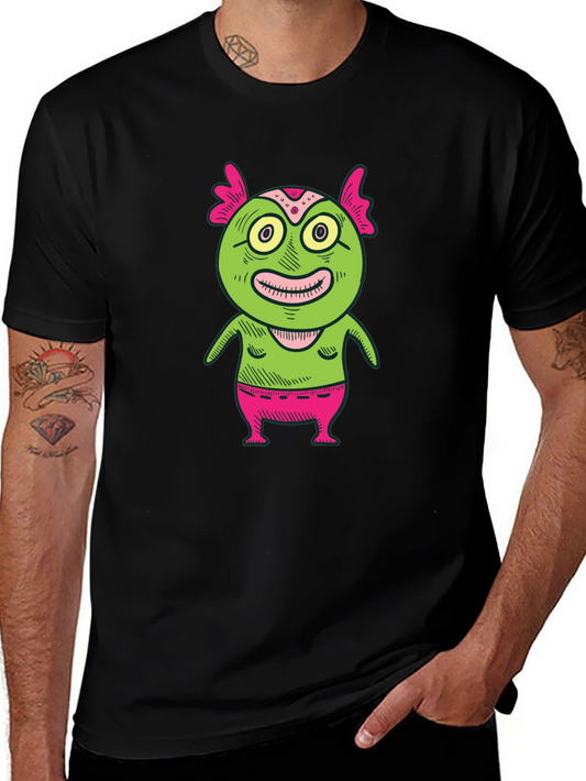 Monster Graphic Print T-Shirt