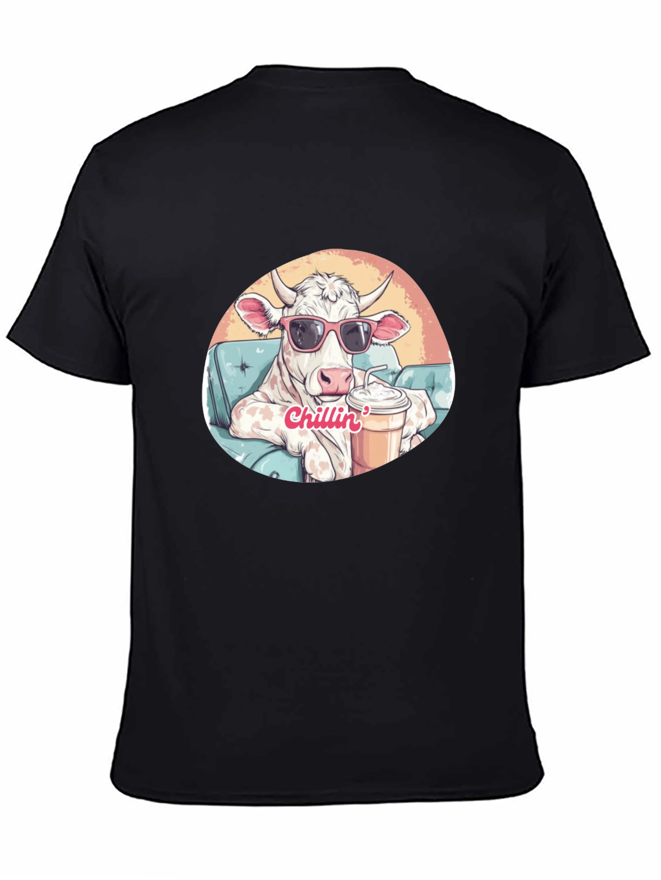 Cool Cow Chillin T-Shirt - Relaxed Style
