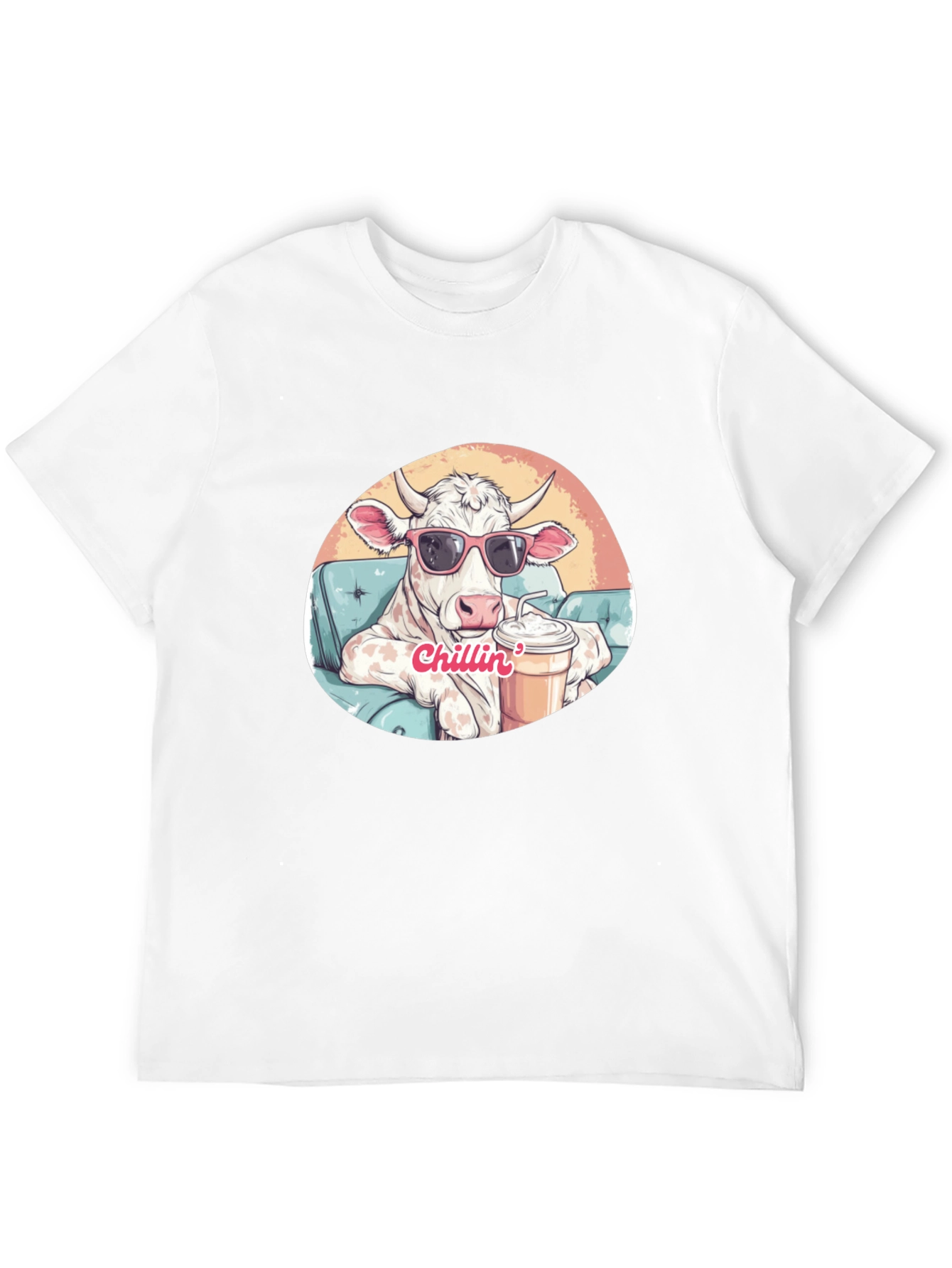 Cool Cow Chillin T-Shirt - Relaxed Style