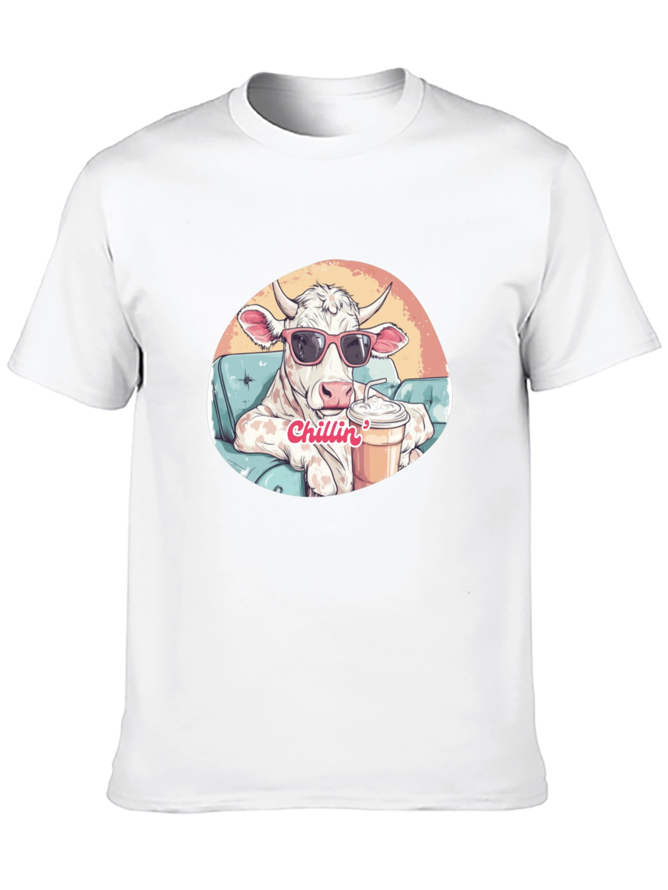Cool Cow Chillin T-Shirt - Relaxed Style