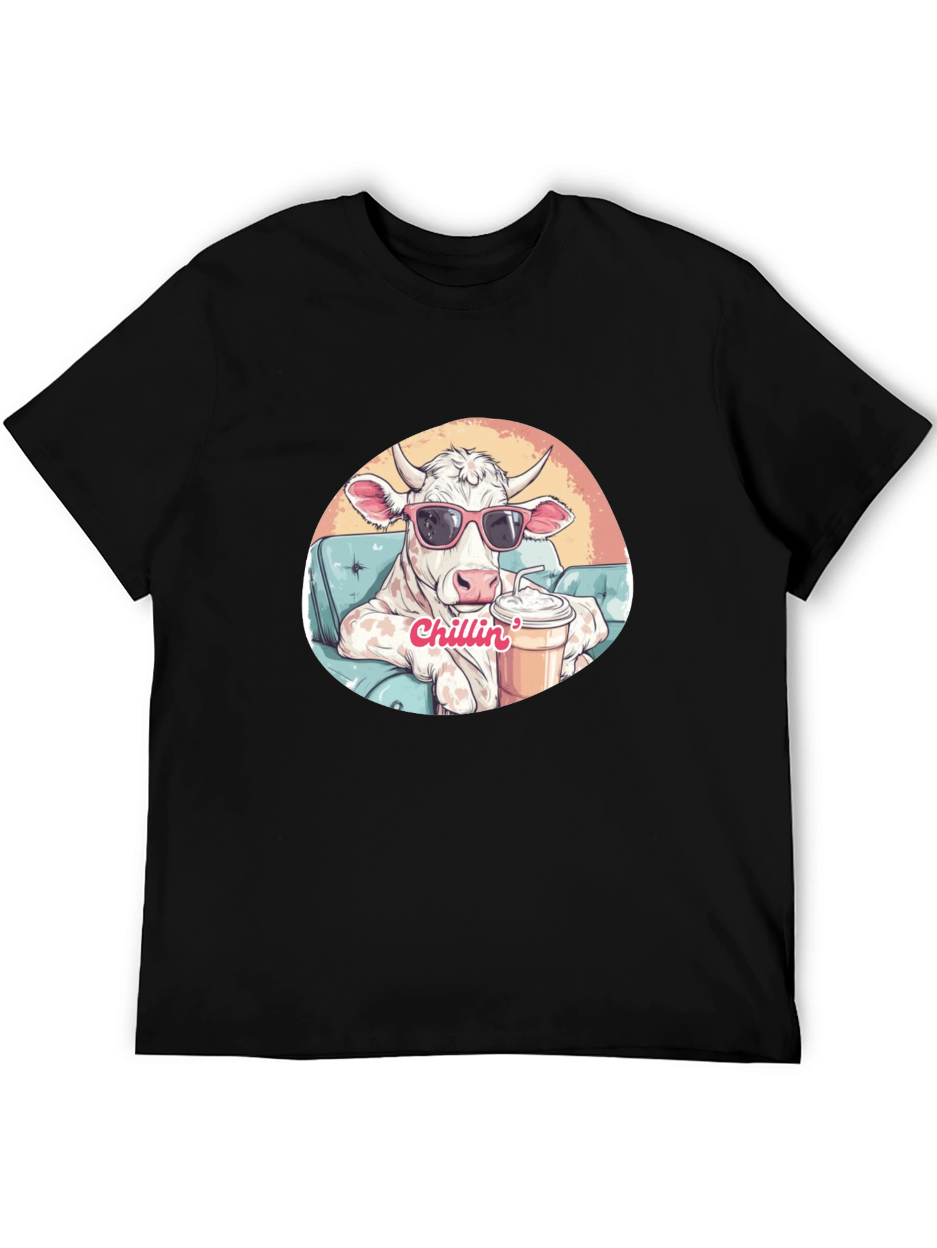 Cool Cow Chillin T-Shirt - Relaxed Style