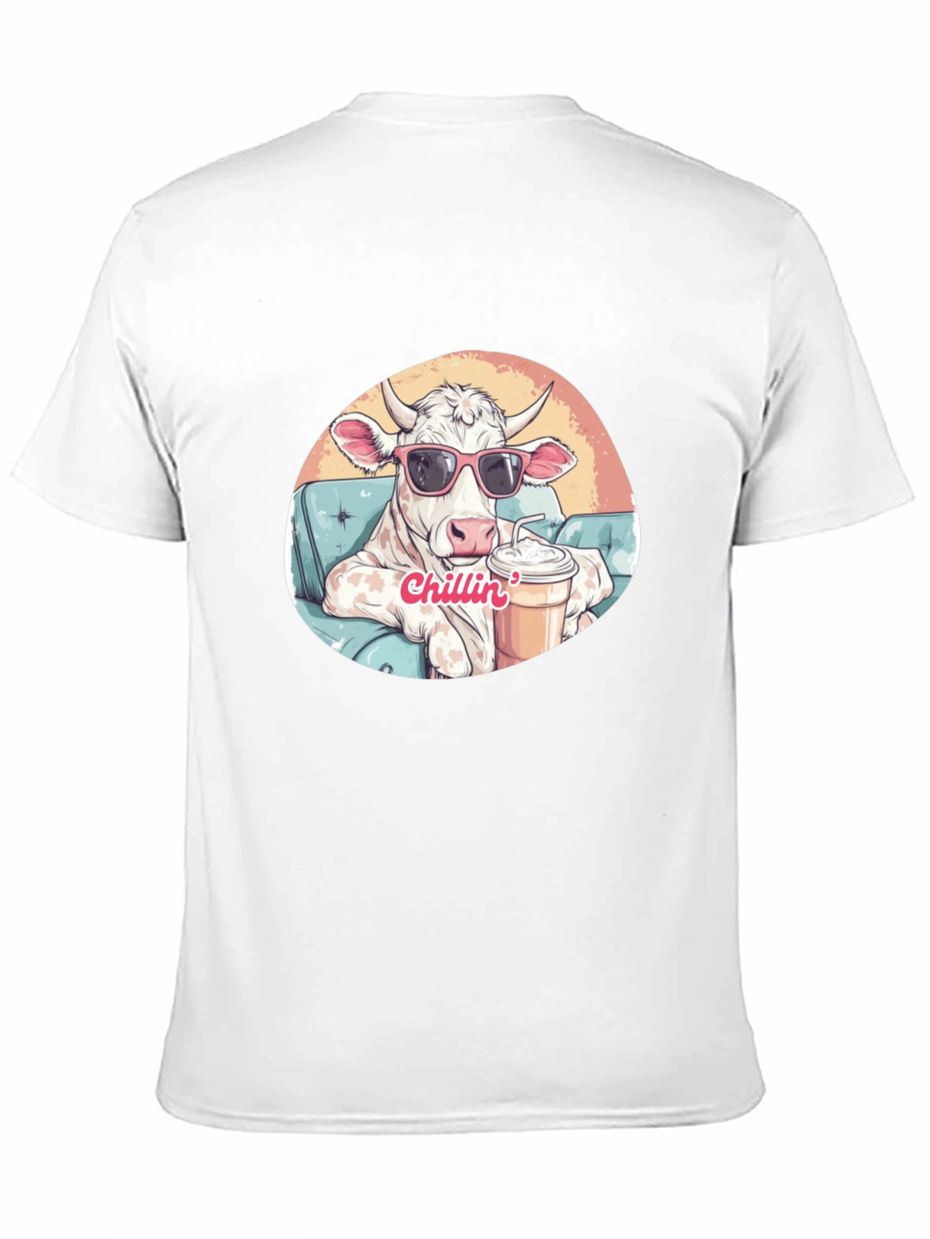 Cool Cow Chillin T-Shirt - Relaxed Style