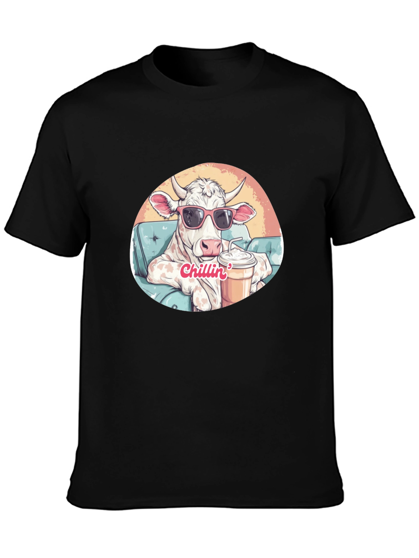 Cool Cow Chillin T-Shirt - Relaxed Style