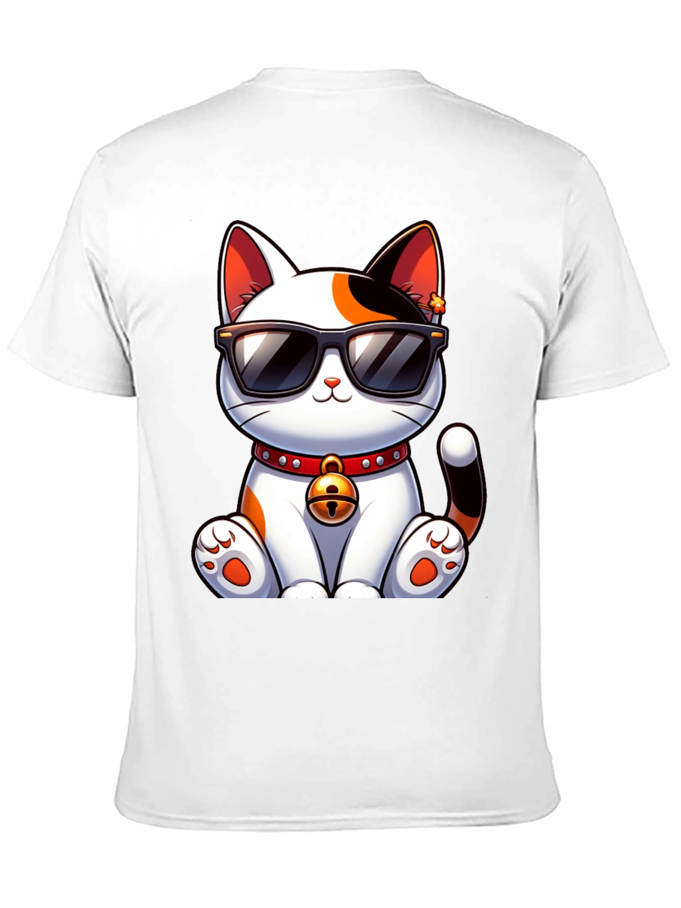 Cool Cat T-Shirt - Trendy Feline Graphic Tee