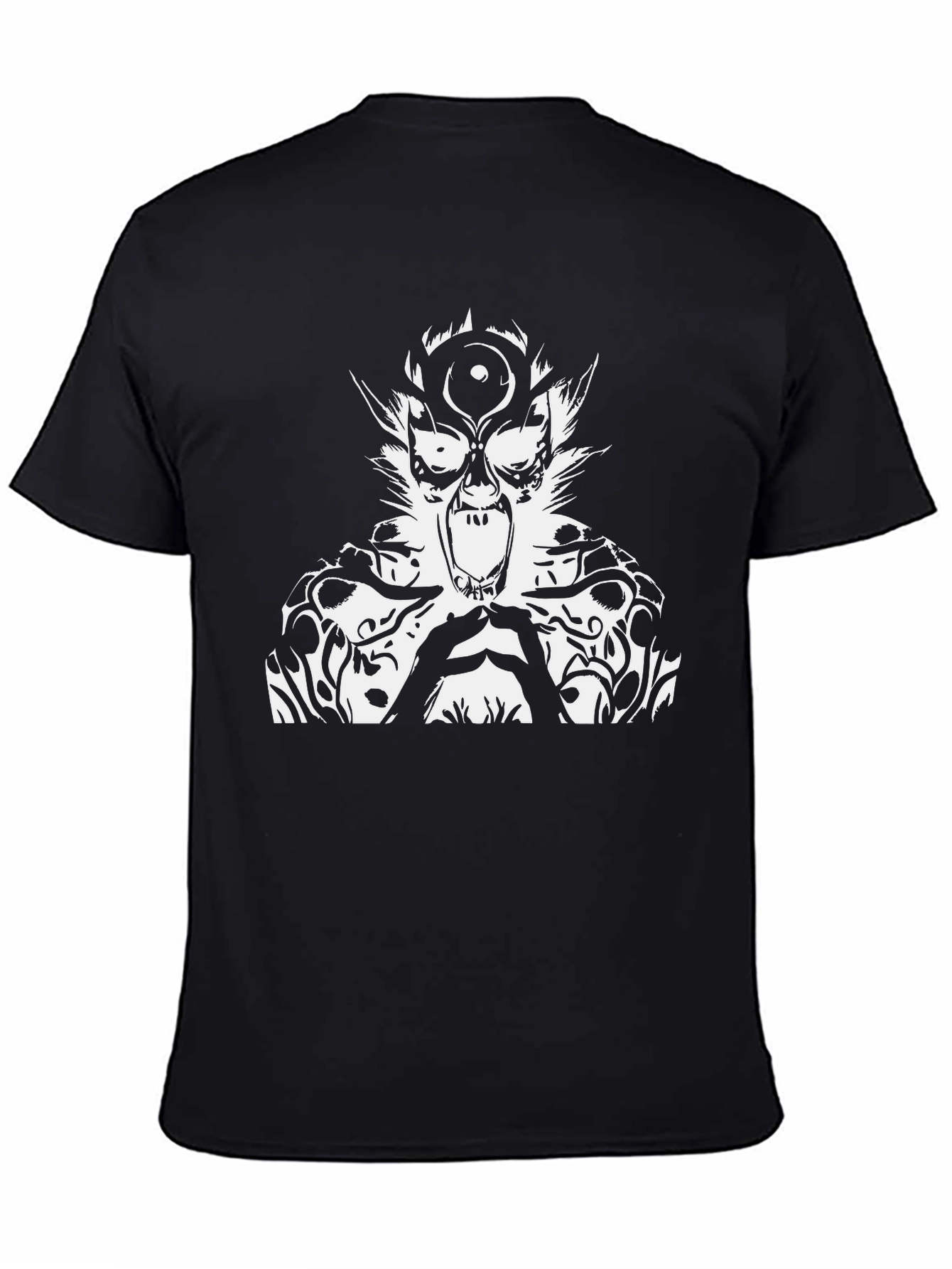 Graphic Print T-Shirt - Black Tee