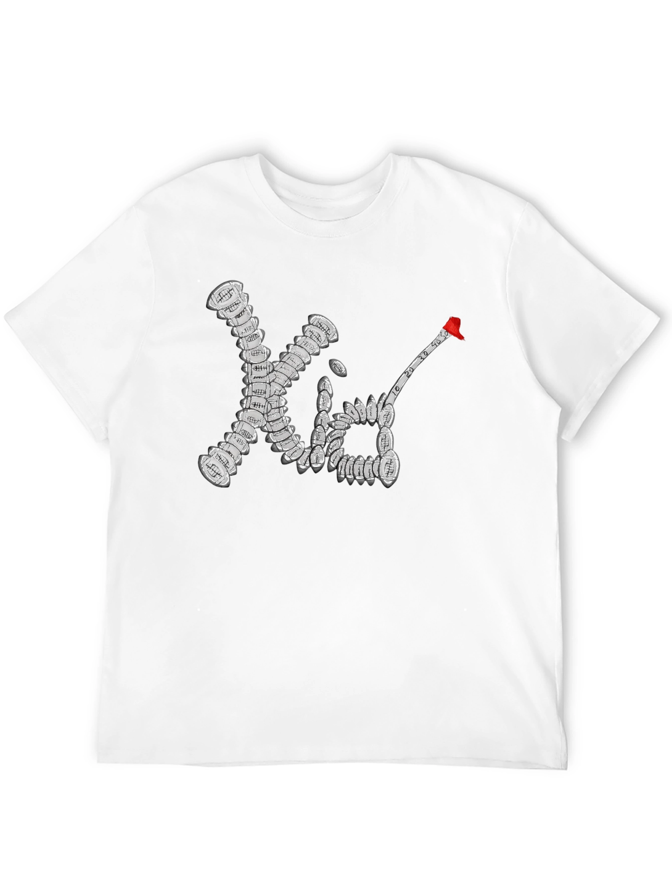 Football Kid T-Shirt - Black Cotton Tee