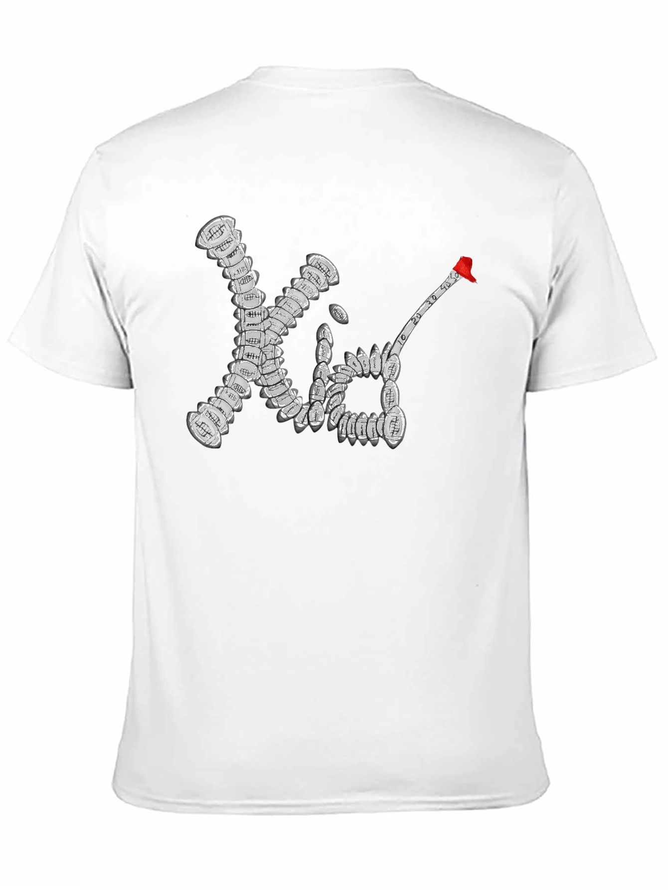 Football Kid T-Shirt - Black Cotton Tee