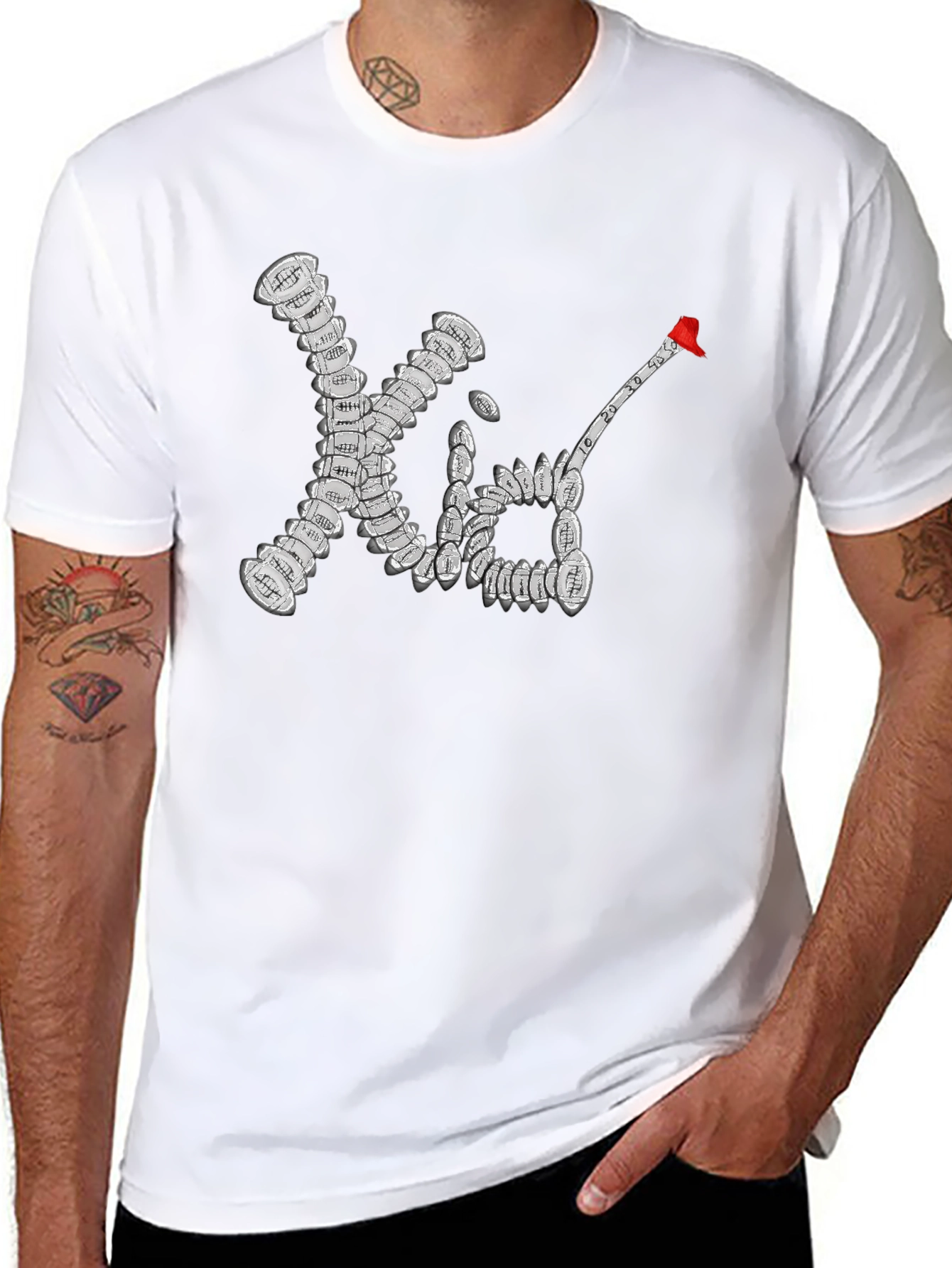 Football Kid T-Shirt - Black Cotton Tee