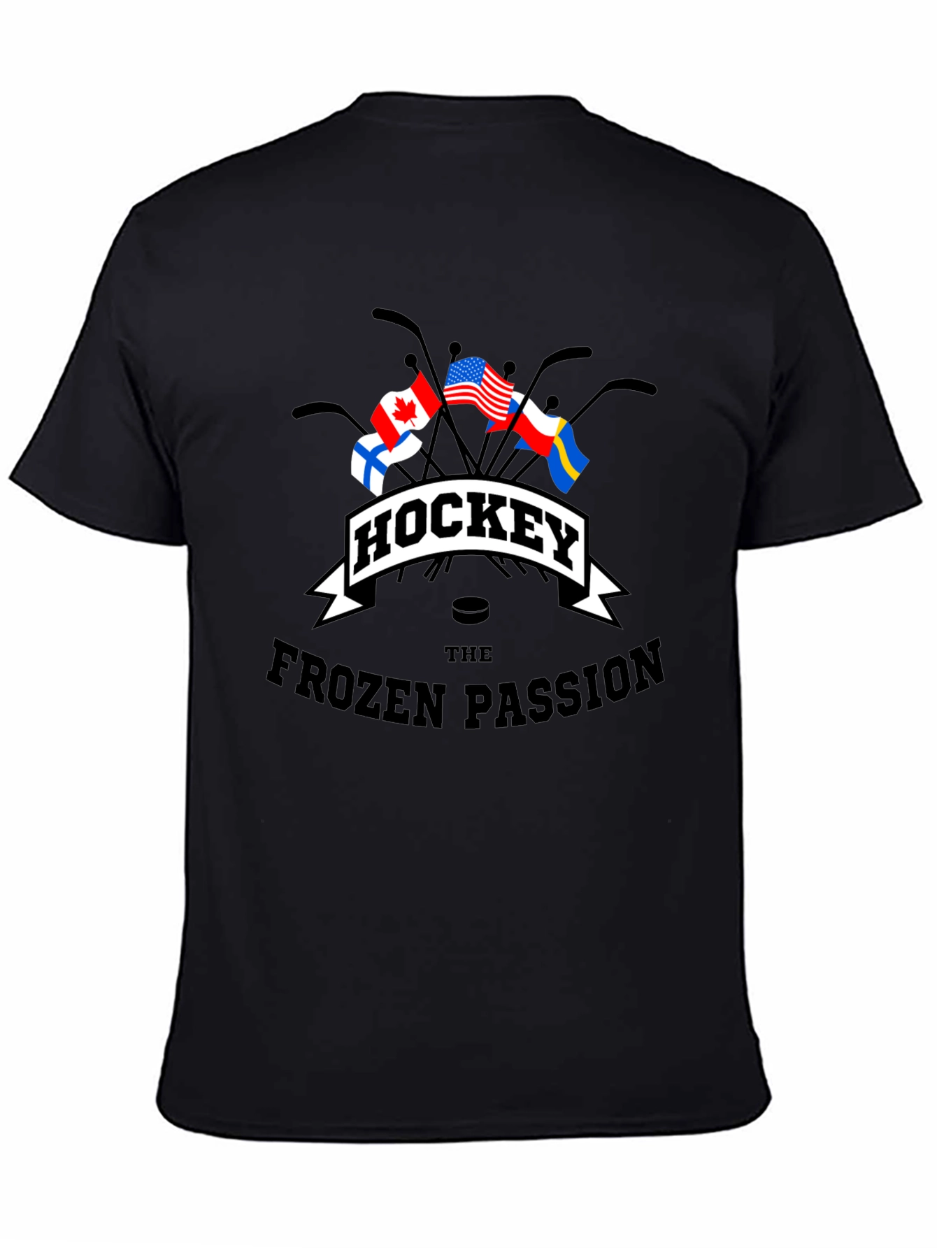 Hockey Frozen Passion T-Shirt - International Flags