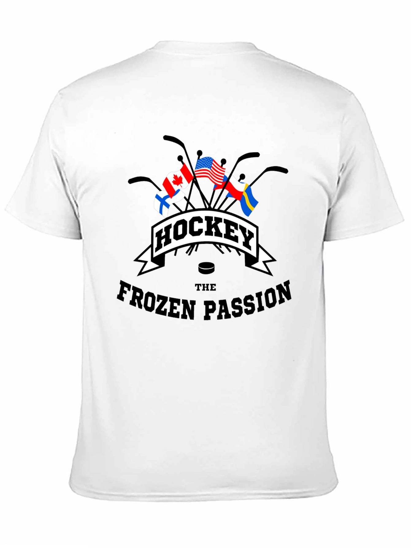 Hockey Frozen Passion T-Shirt - International Flags