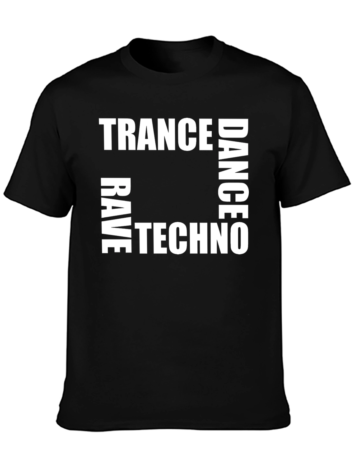 Trance Dance Techno Rave Graphic Tee