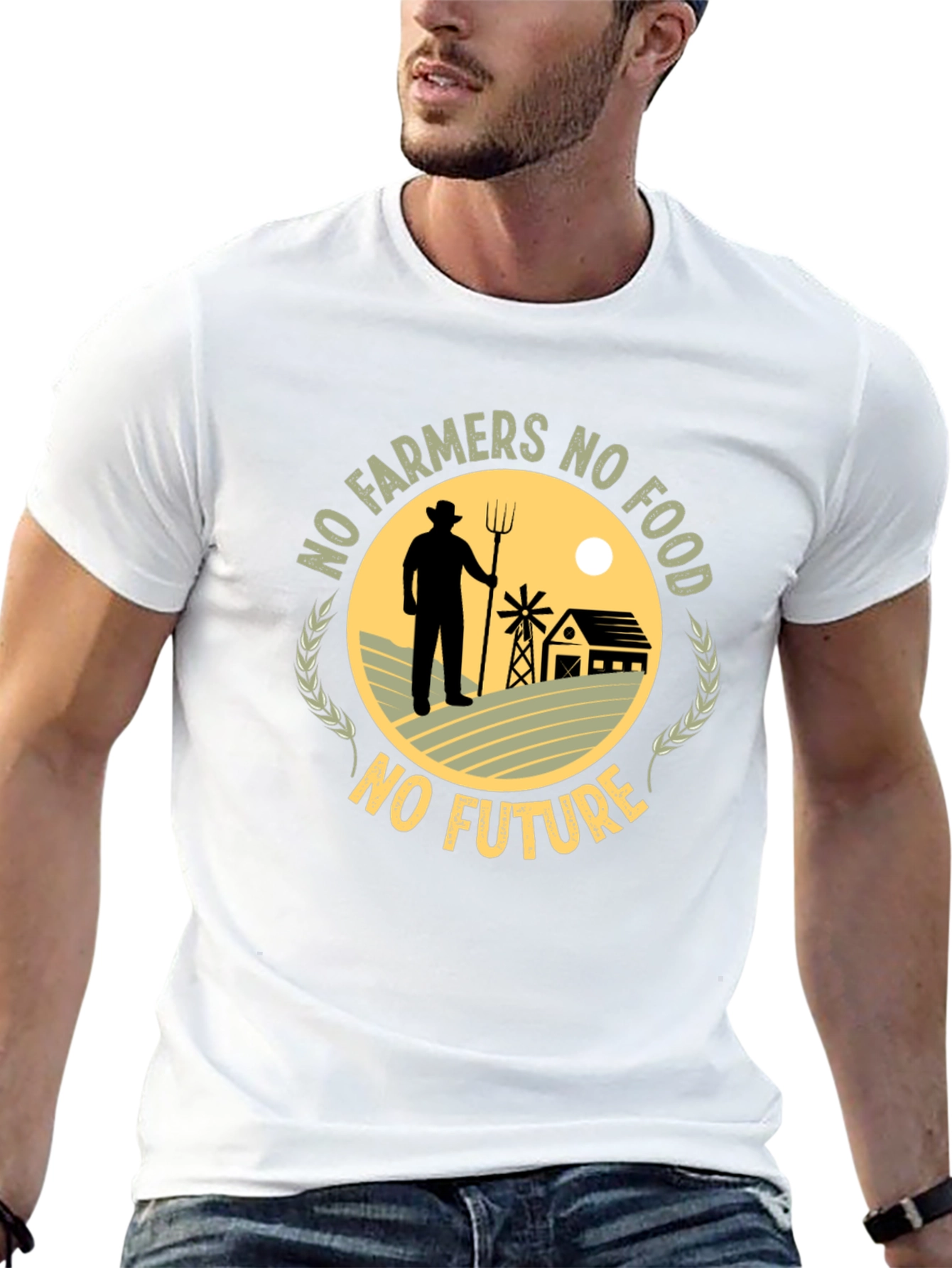 No Farmers No Food T-Shirt