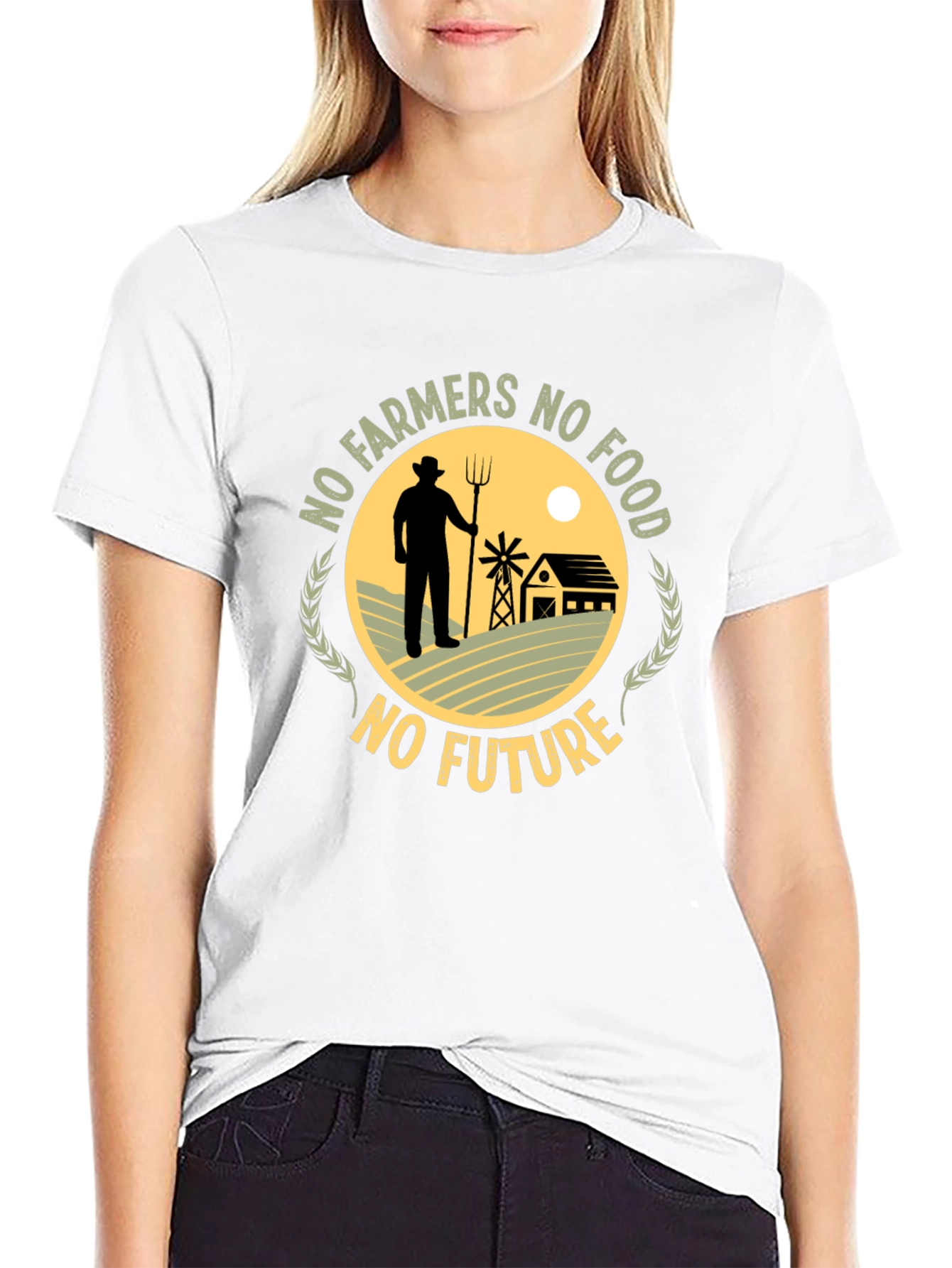 No Farmers No Food T-Shirt