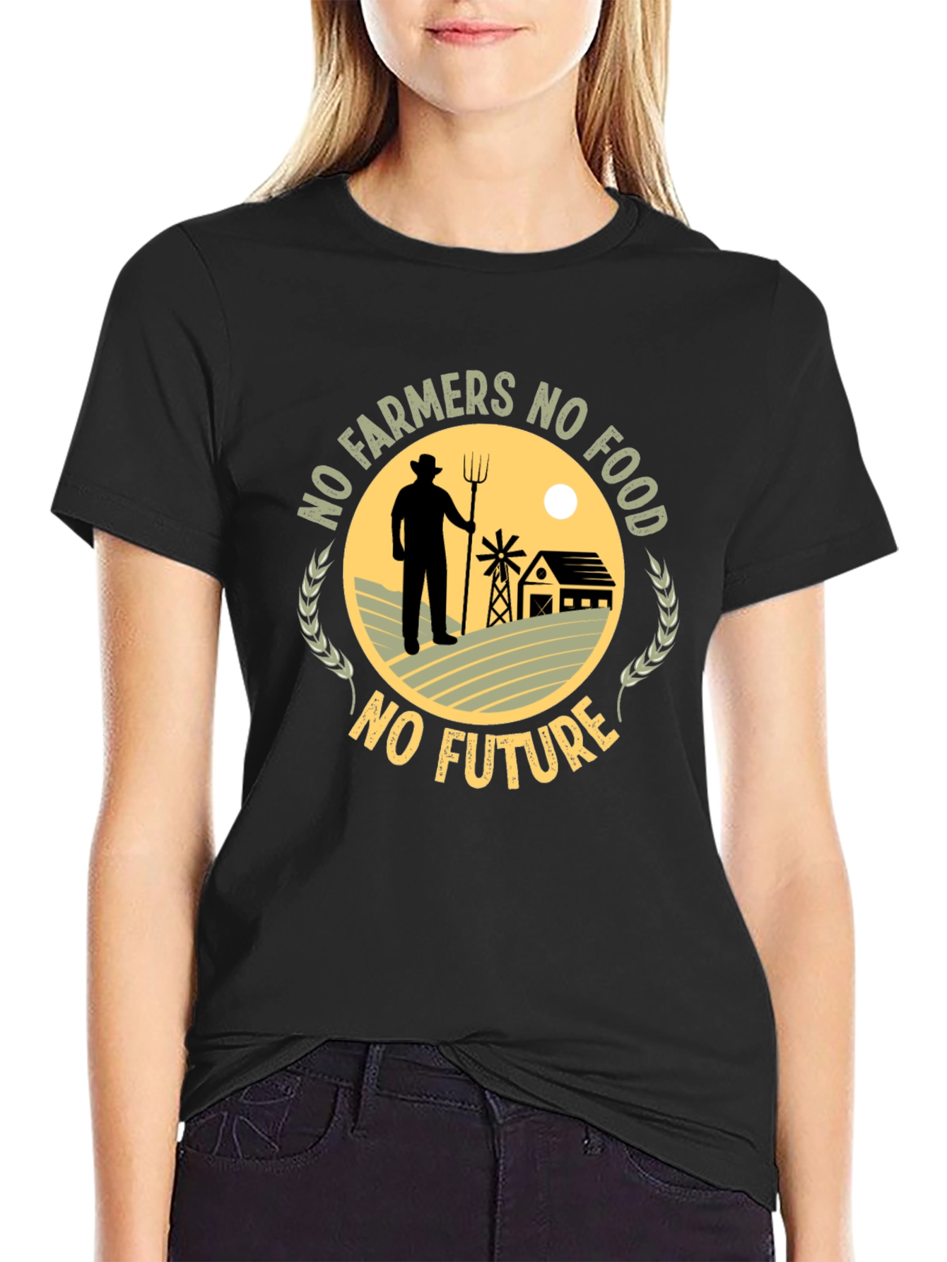 No Farmers No Food T-Shirt