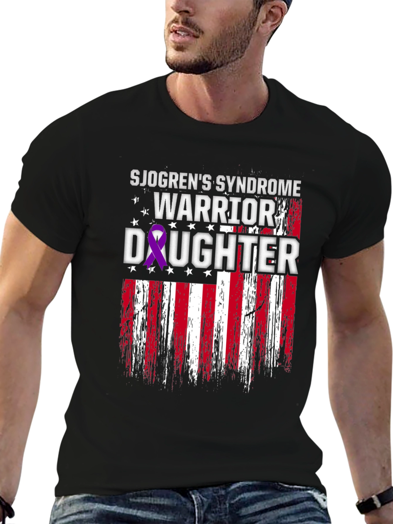 Sjogrens Syndrome Warrior Daughter Graphic Tee