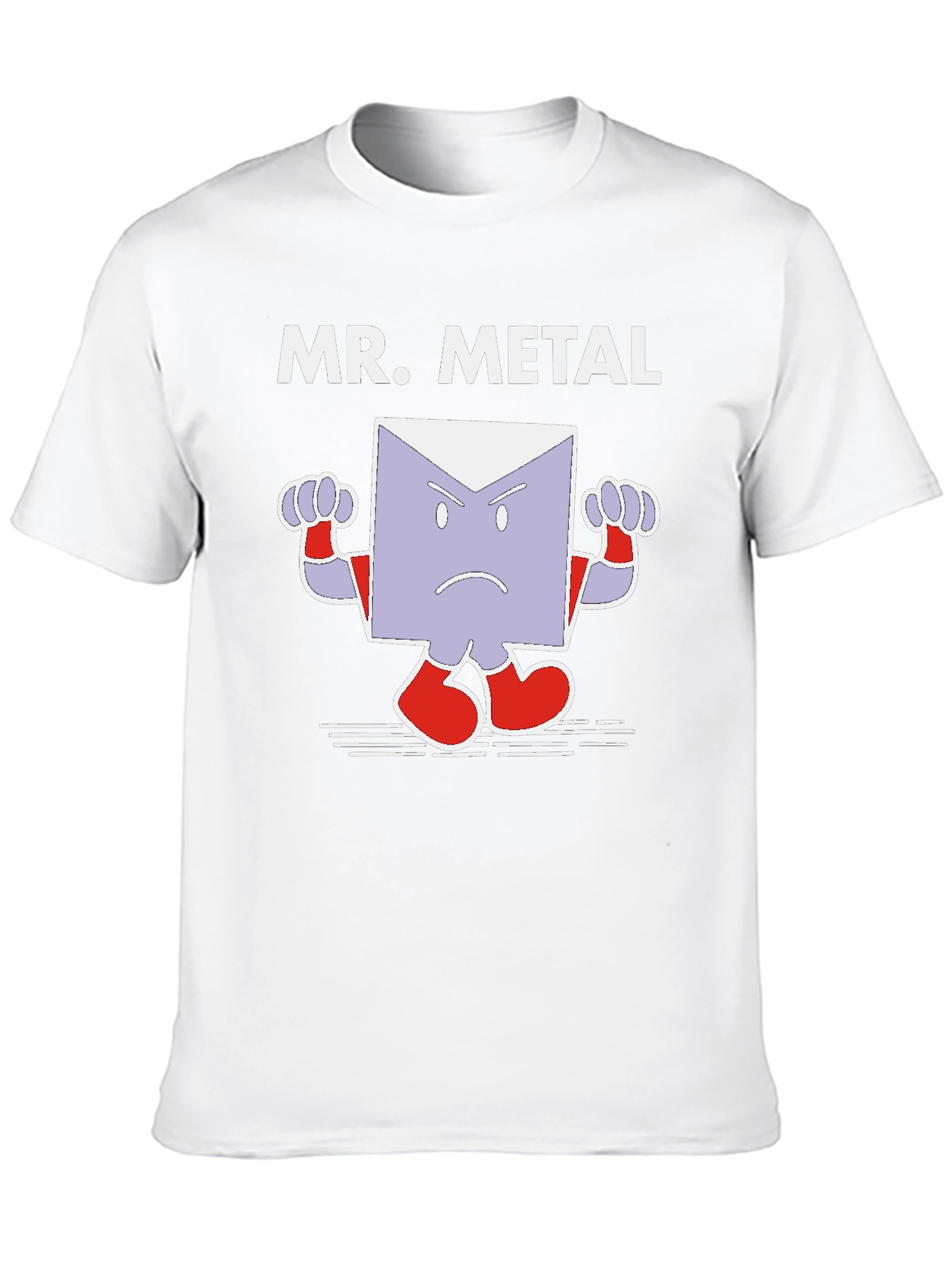 Mr. Metal Graphic T-Shirt - Black Cotton Tee