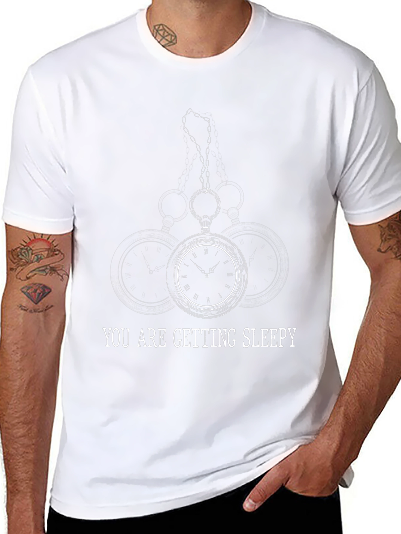 Hypnotic Pocket Watch Tee - You Are Getting Sleepy