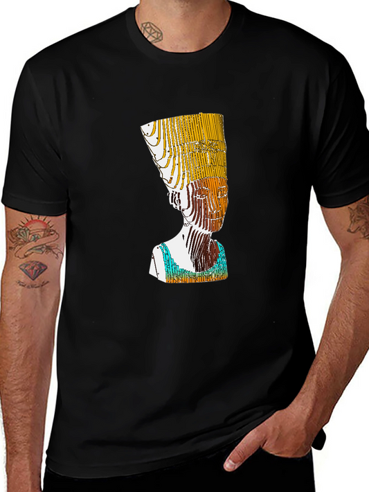 Nefertiti Graphic Tee - Modern Art T-Shirt