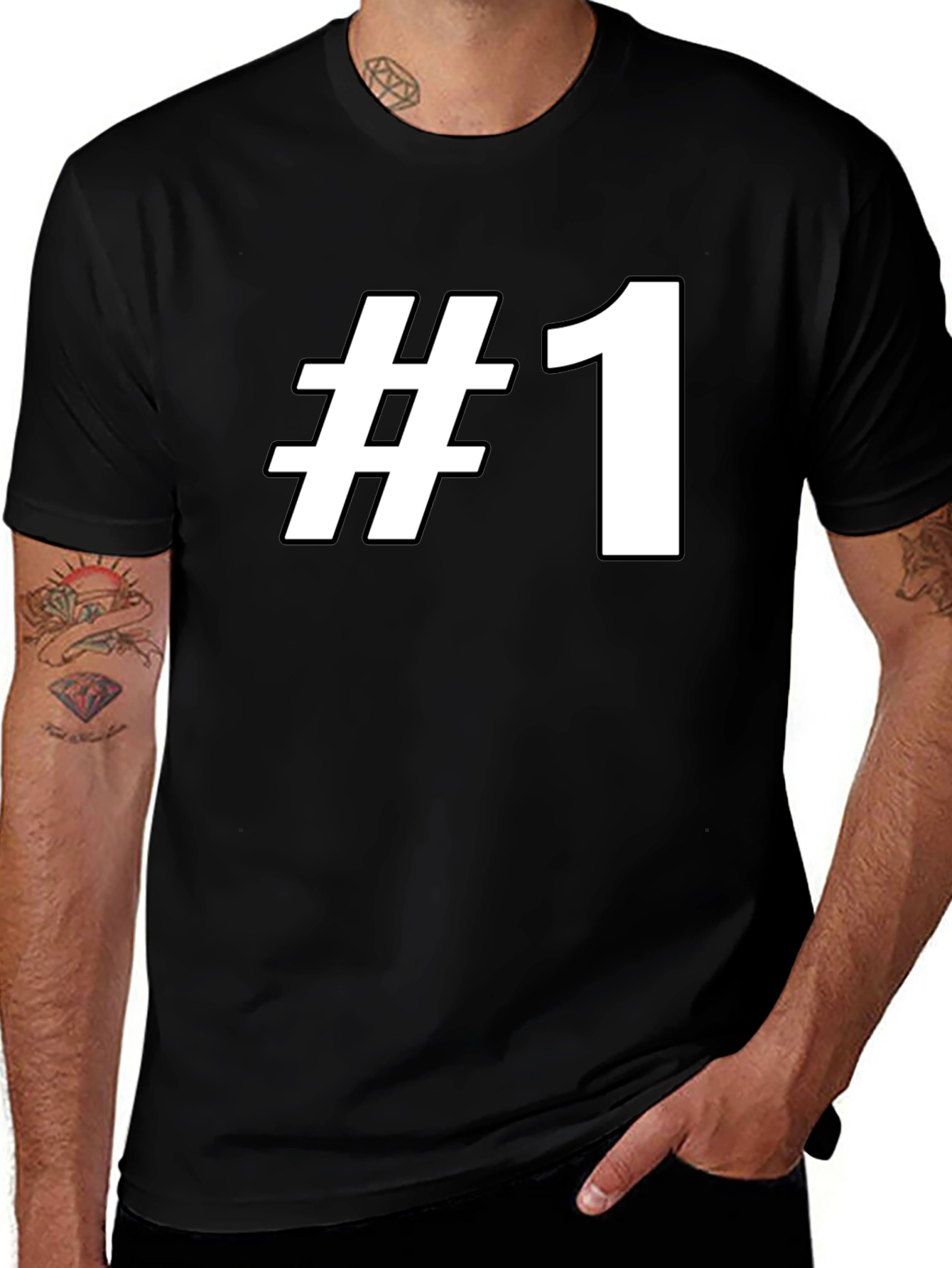 #1 T-Shirt - Champion Tee