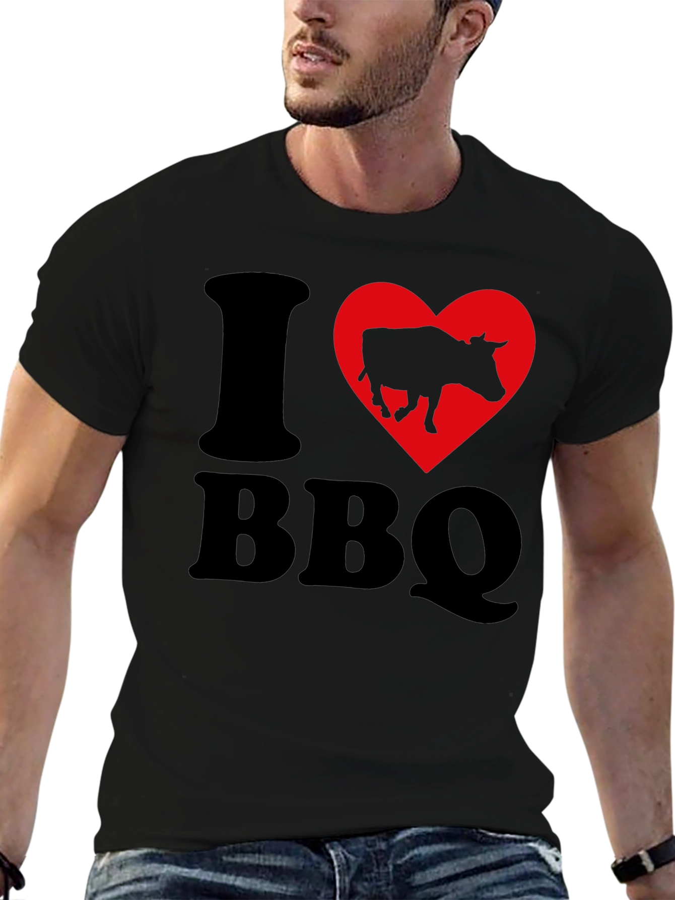 I Love BBQ Beef T-Shirt