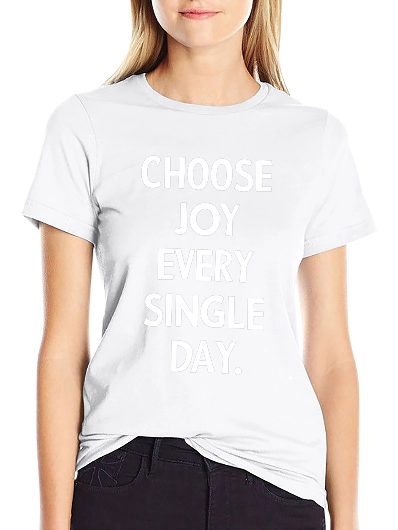 Choose Joy Everyday Black T-Shirt