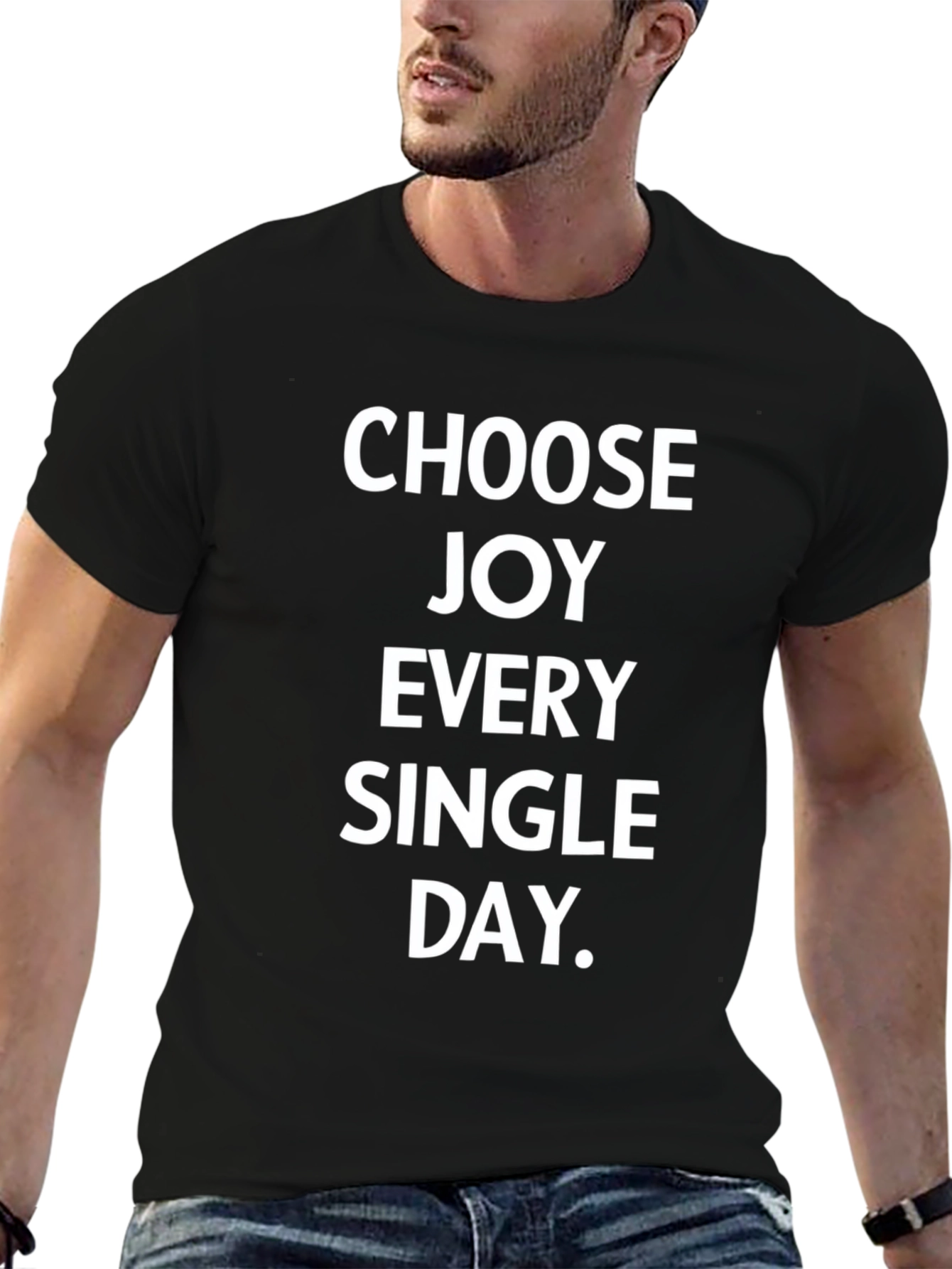 Choose Joy Everyday Black T-Shirt