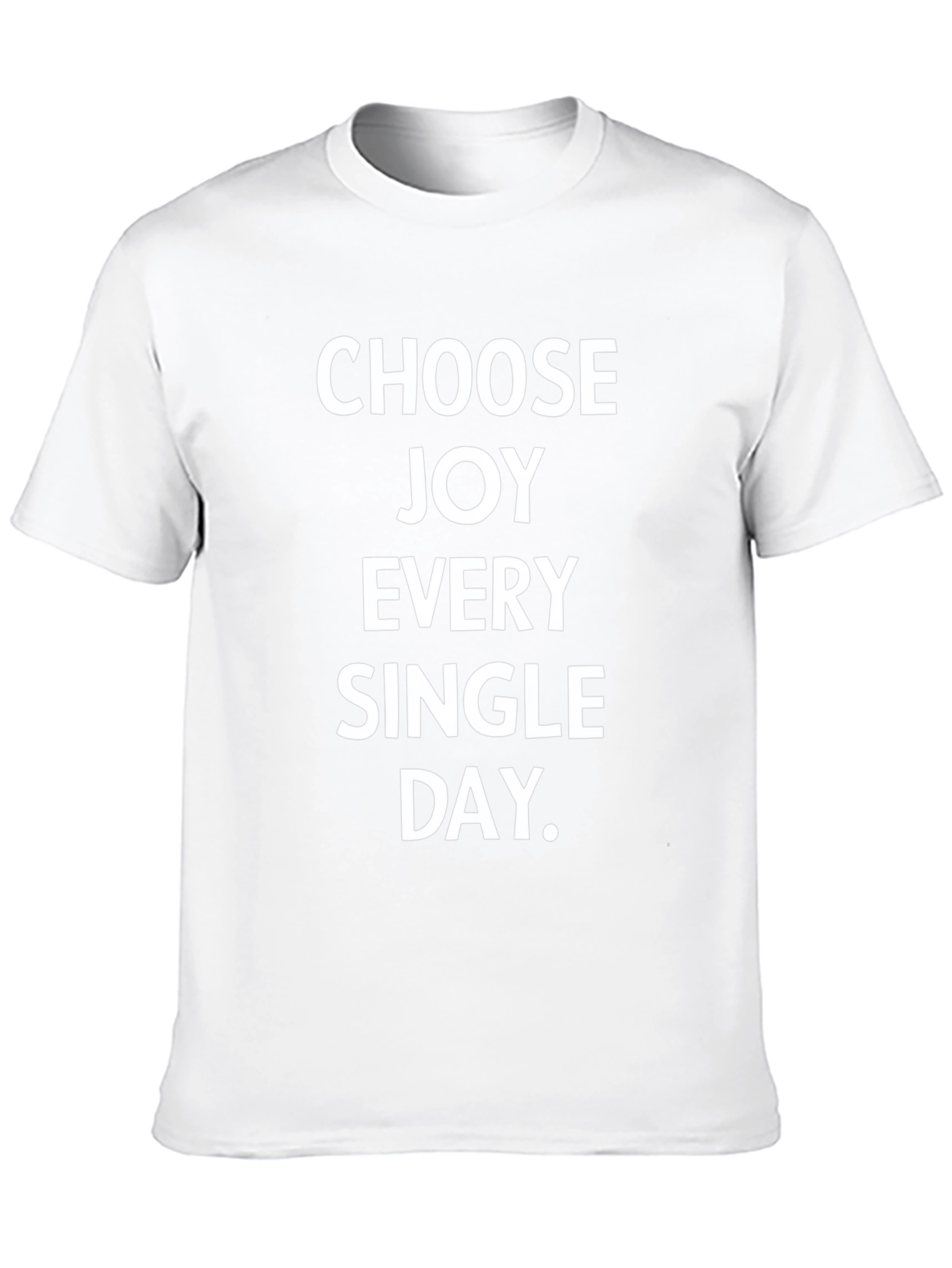 Choose Joy Everyday Black T-Shirt