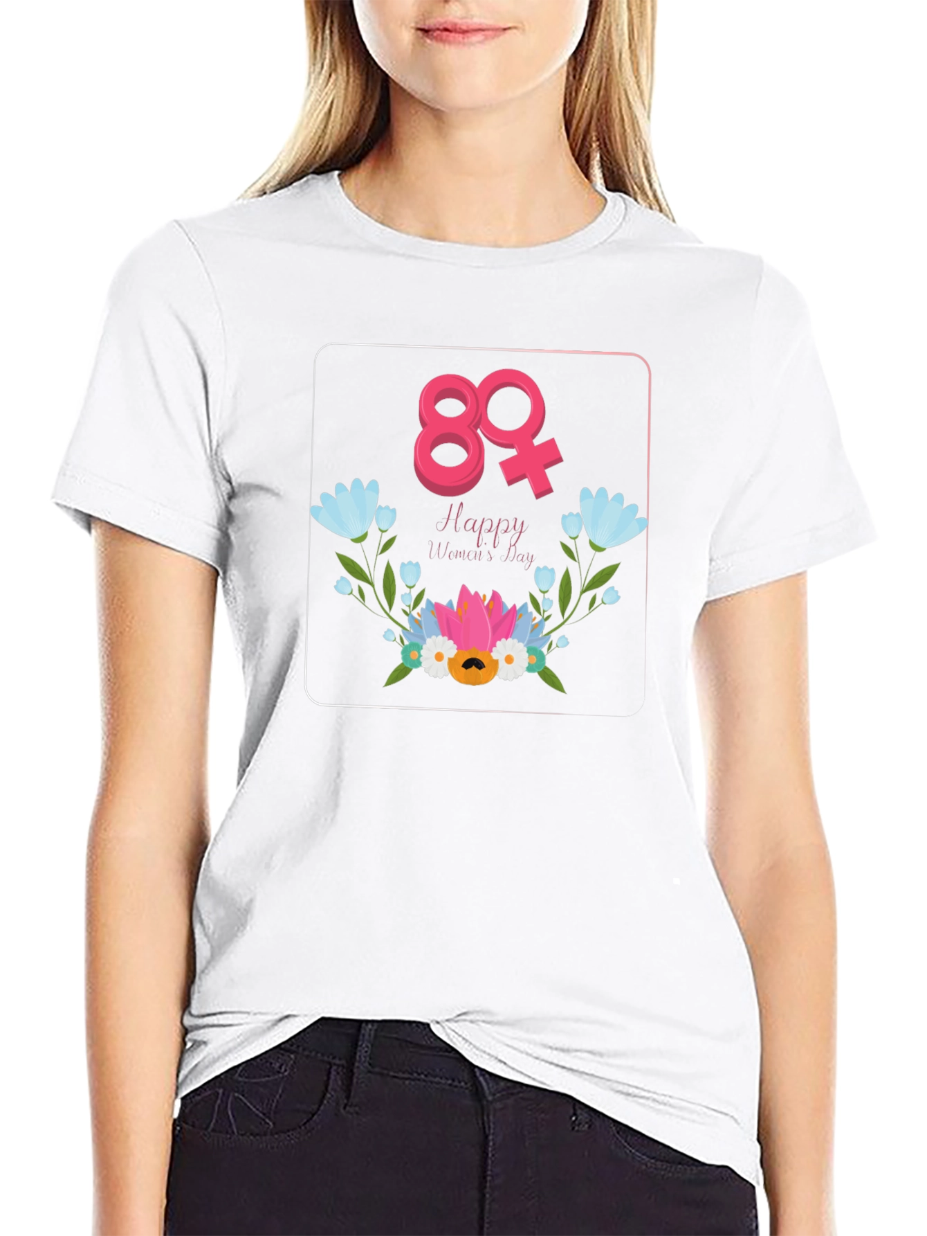 Happy Womens Day Graphic T-Shirt