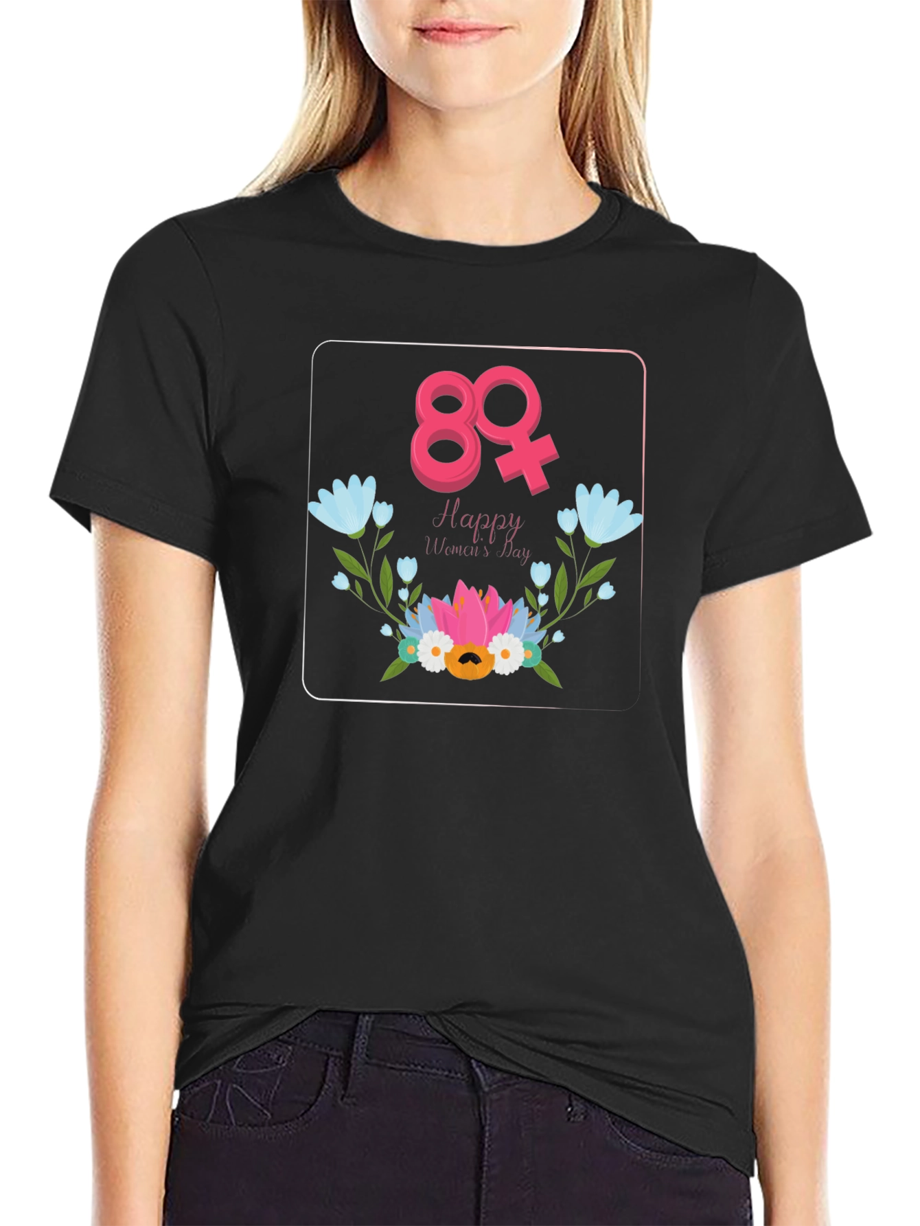 Happy Womens Day Graphic T-Shirt