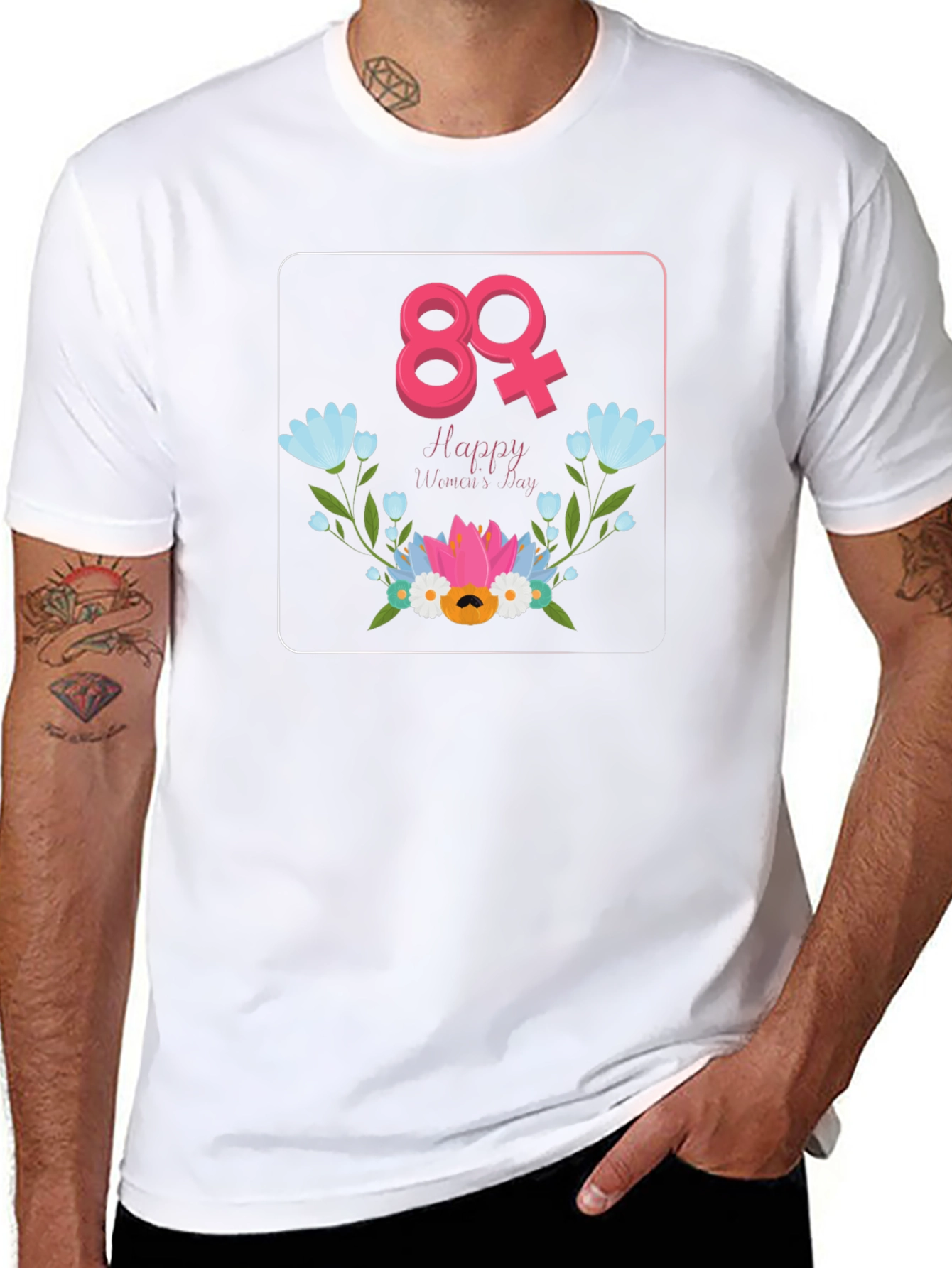 Happy Womens Day Graphic T-Shirt