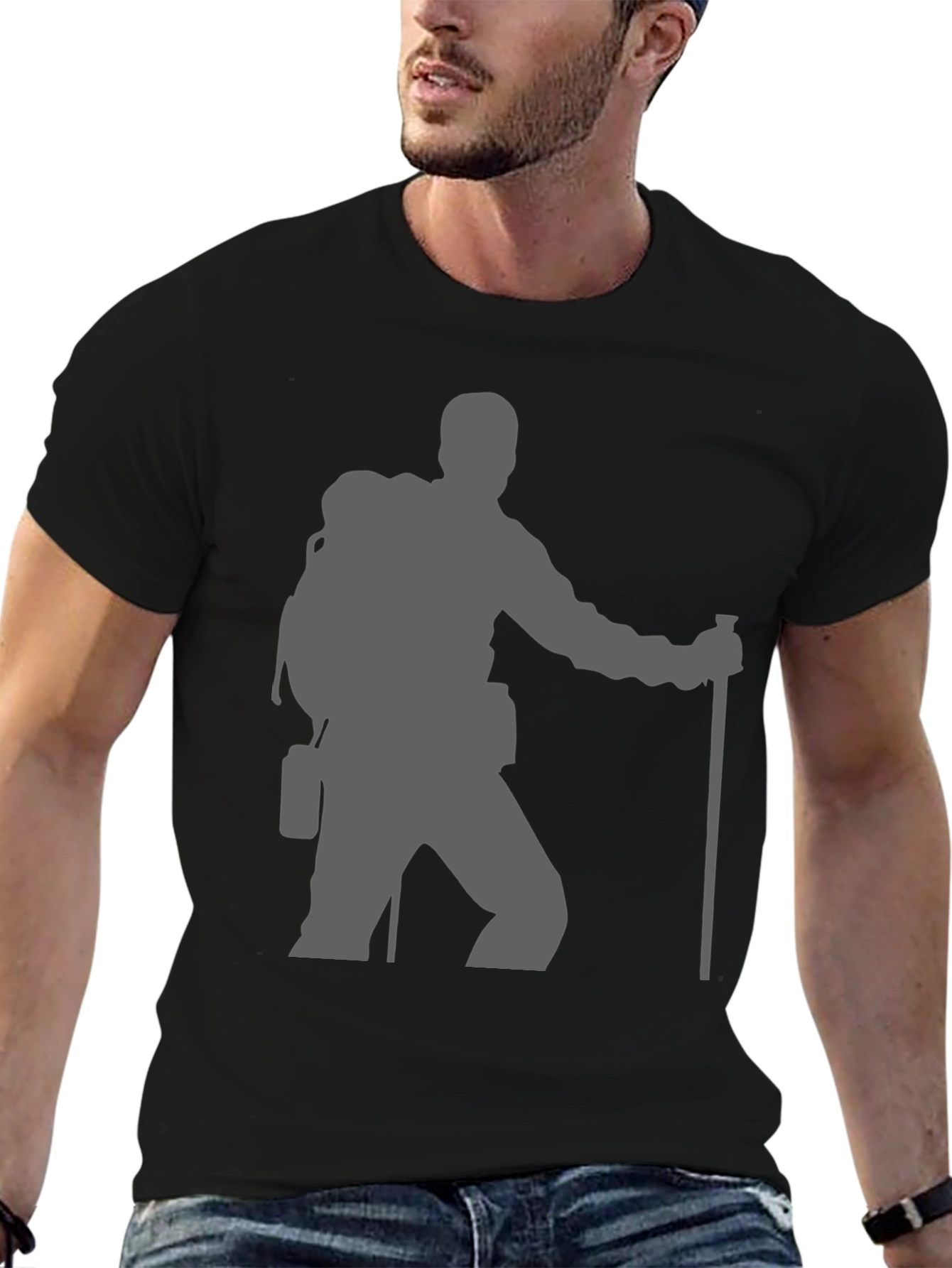 Hiking Silhouette T-Shirt - Adventure Ready Tee