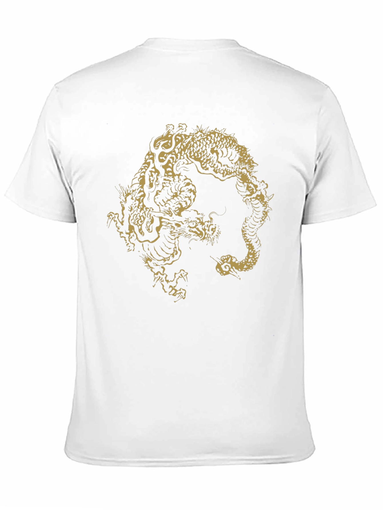 Dragon Graphic T-Shirt - Black Cotton Tee