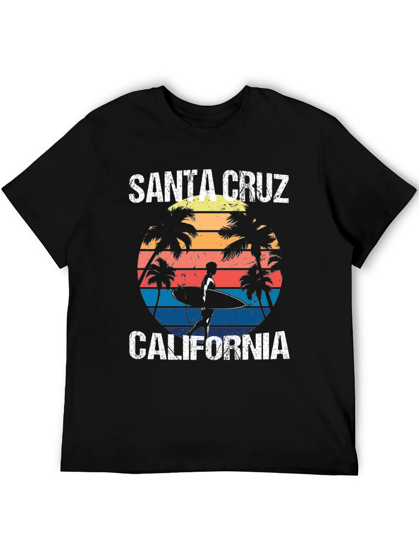 Santa Cruz California Surfer T-Shirt