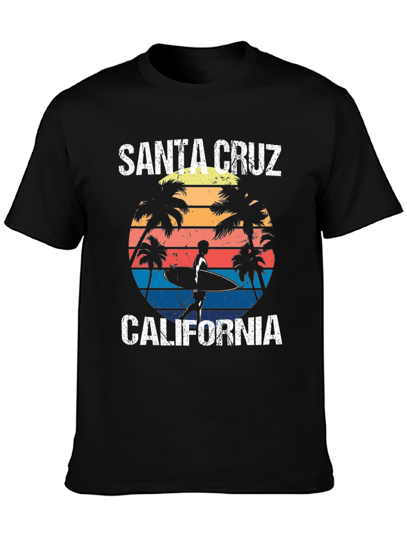 Santa Cruz California Surfer T-Shirt