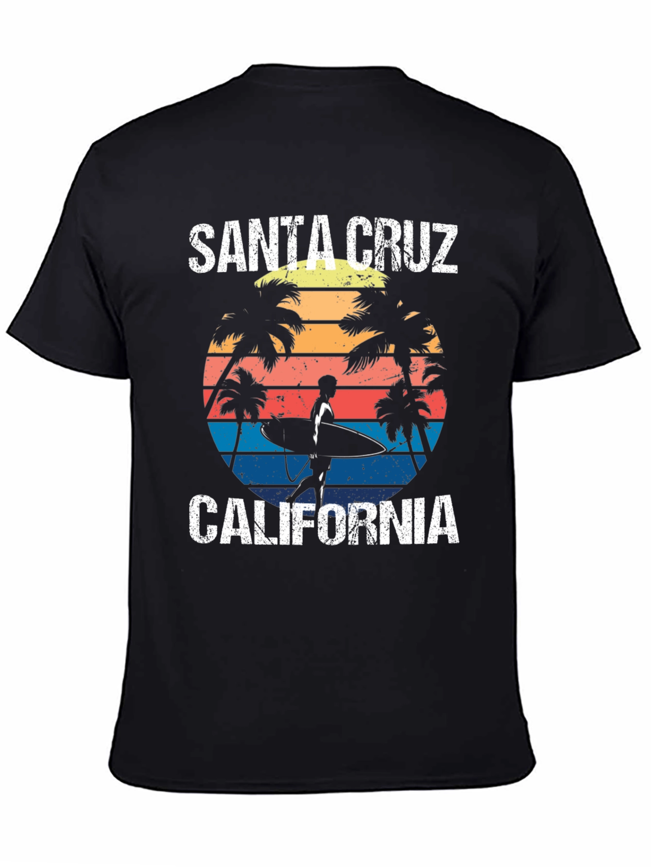 Santa Cruz California Surfer T-Shirt