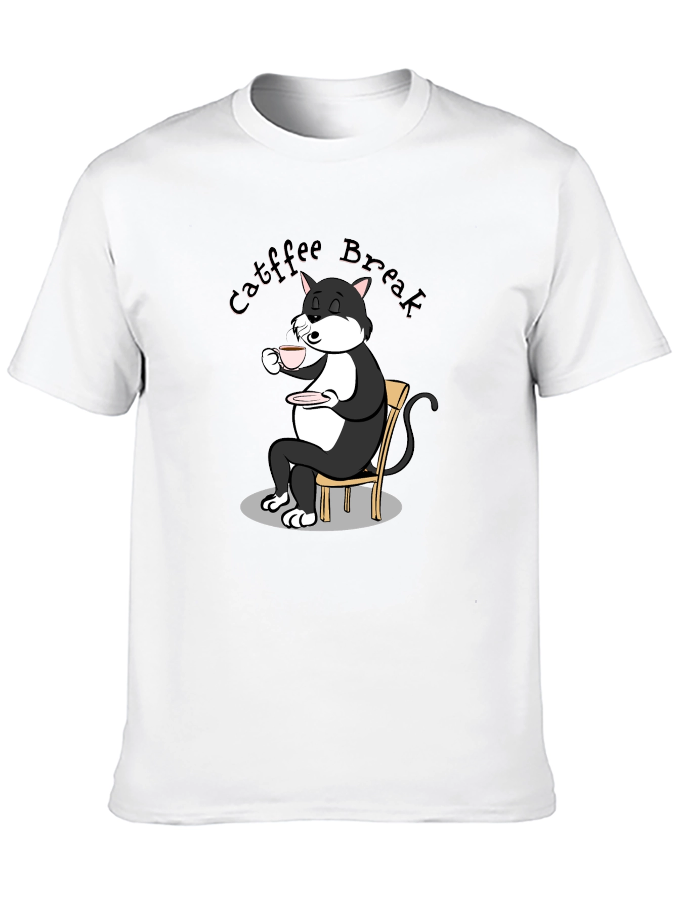 Cat Coffee Break T-Shirt