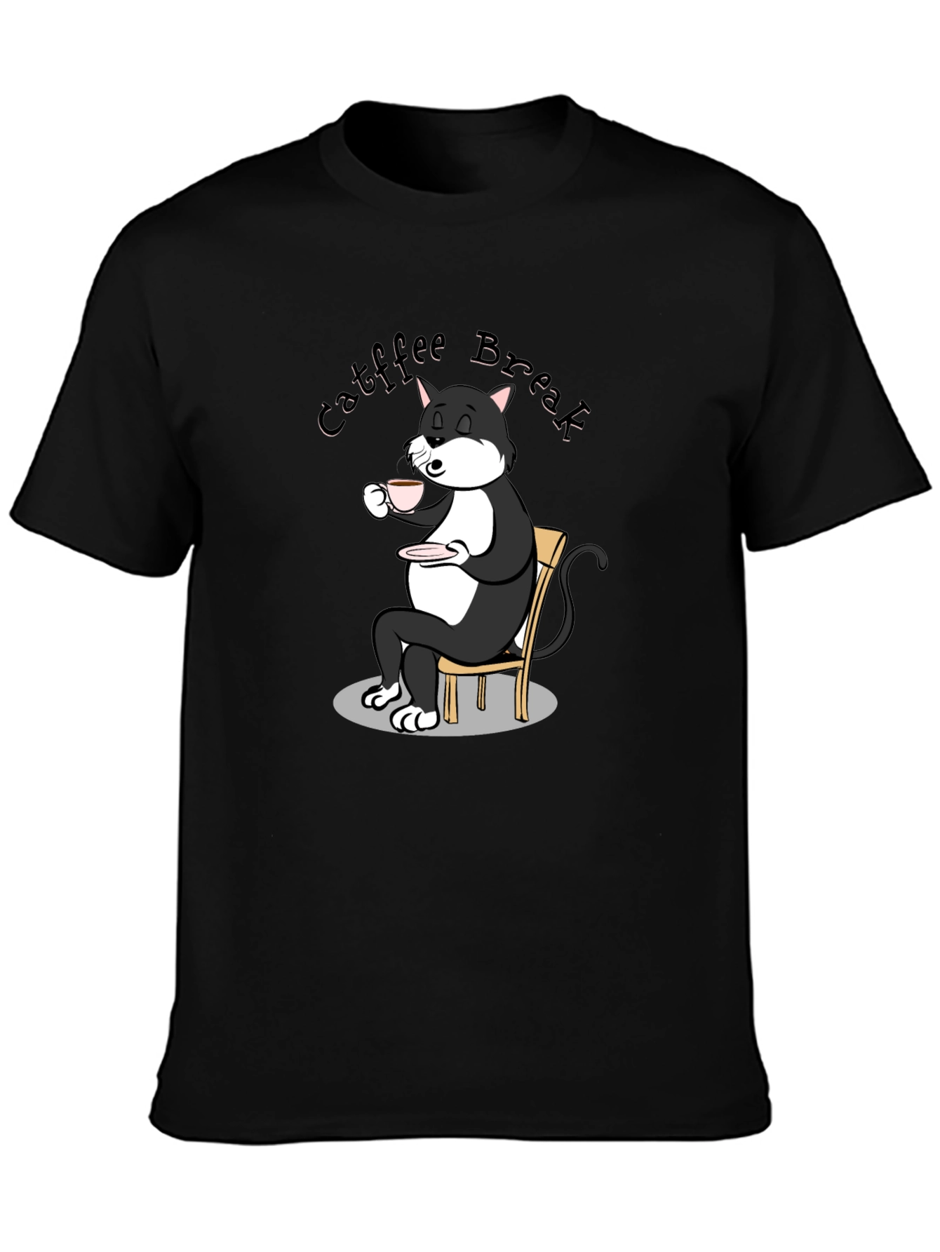 Cat Coffee Break T-Shirt