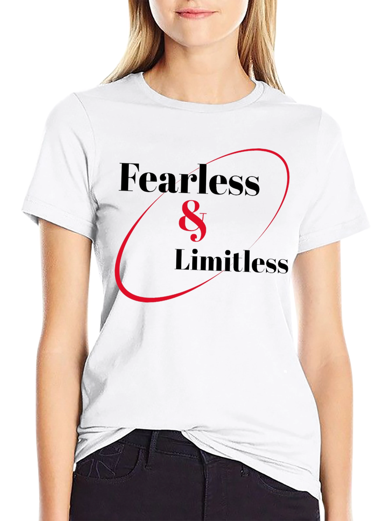 Fearless & Limitless Graphic Tee - Bold Style