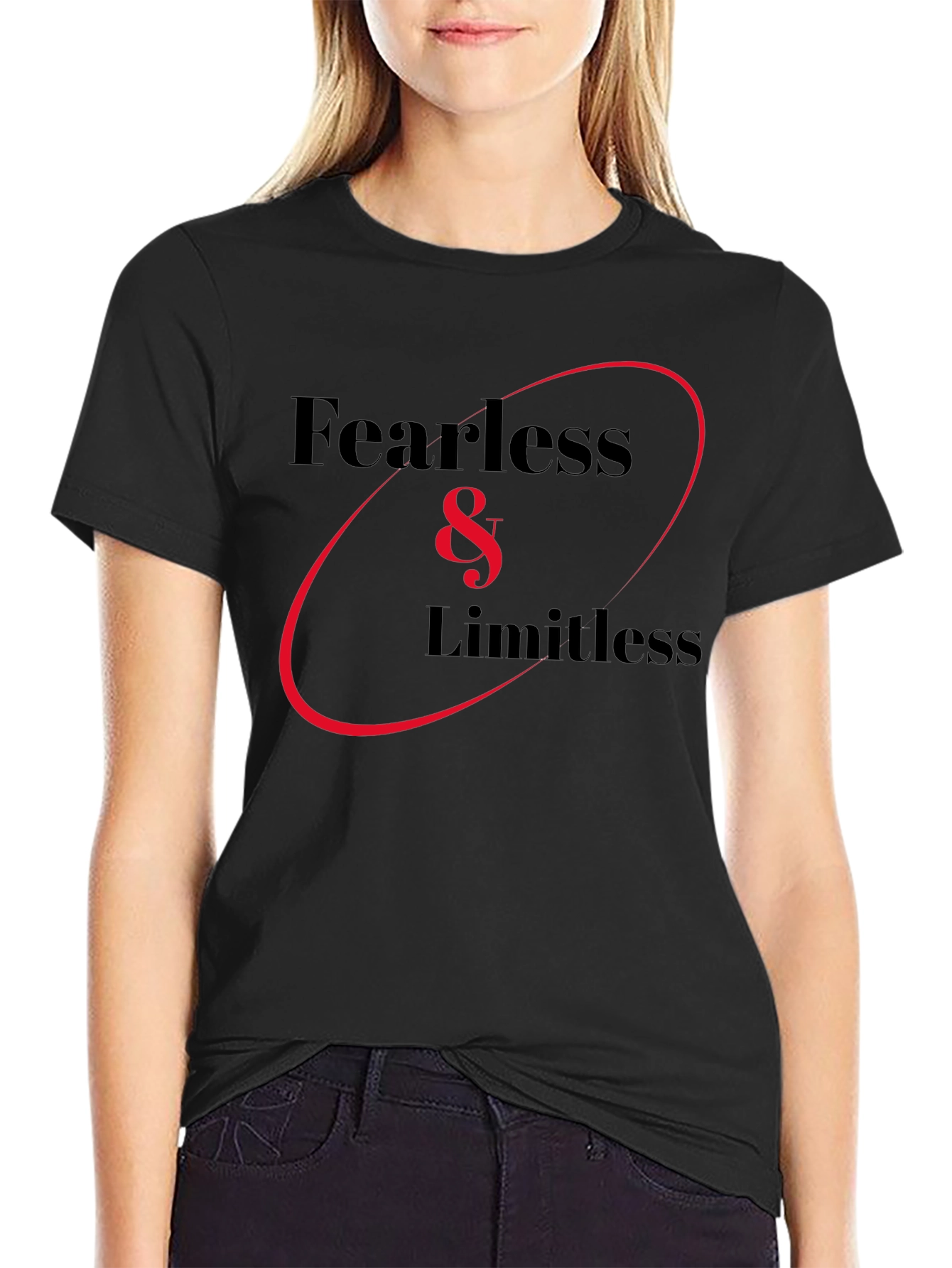 Fearless & Limitless Graphic Tee - Bold Style