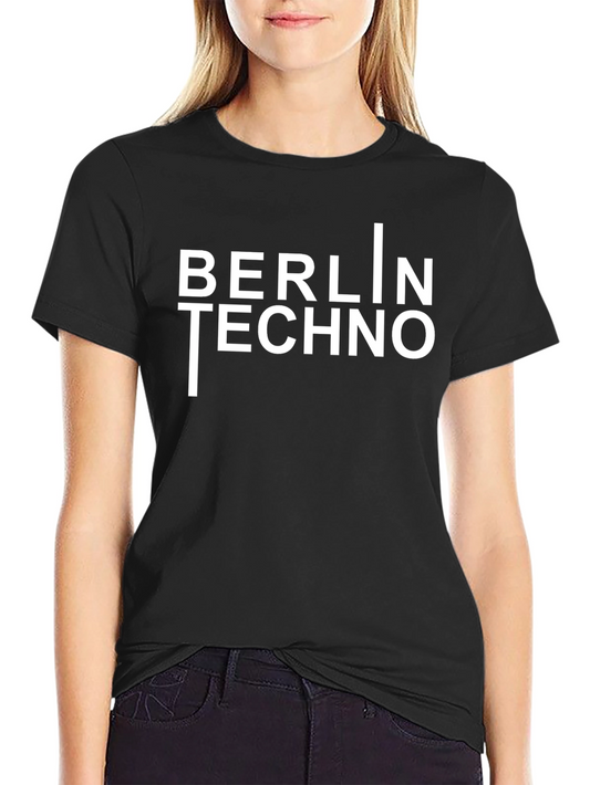 Berlin Techno Graphic Tee - Modern Style