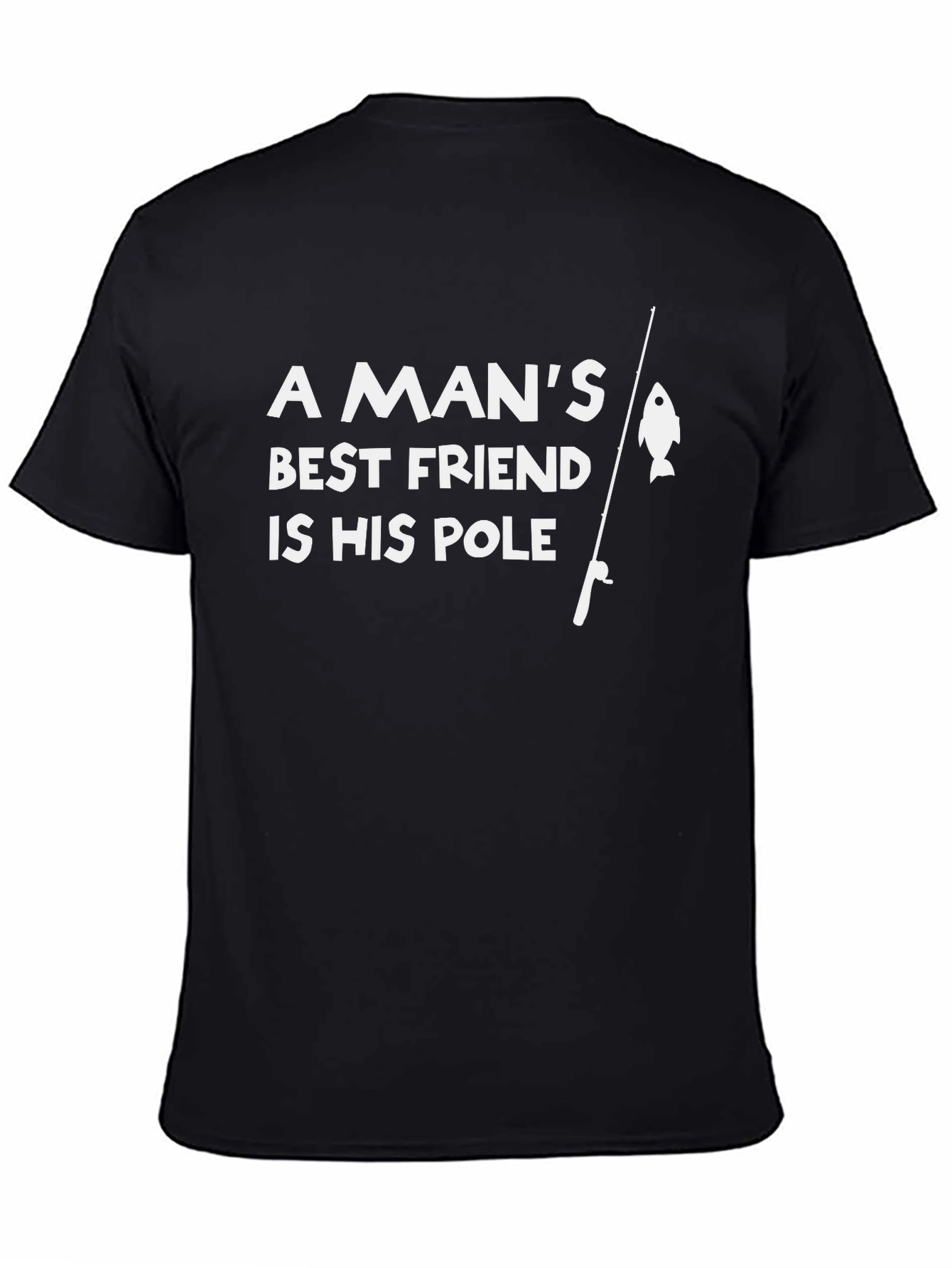 A Mans Best Friend Fishing T-Shirt