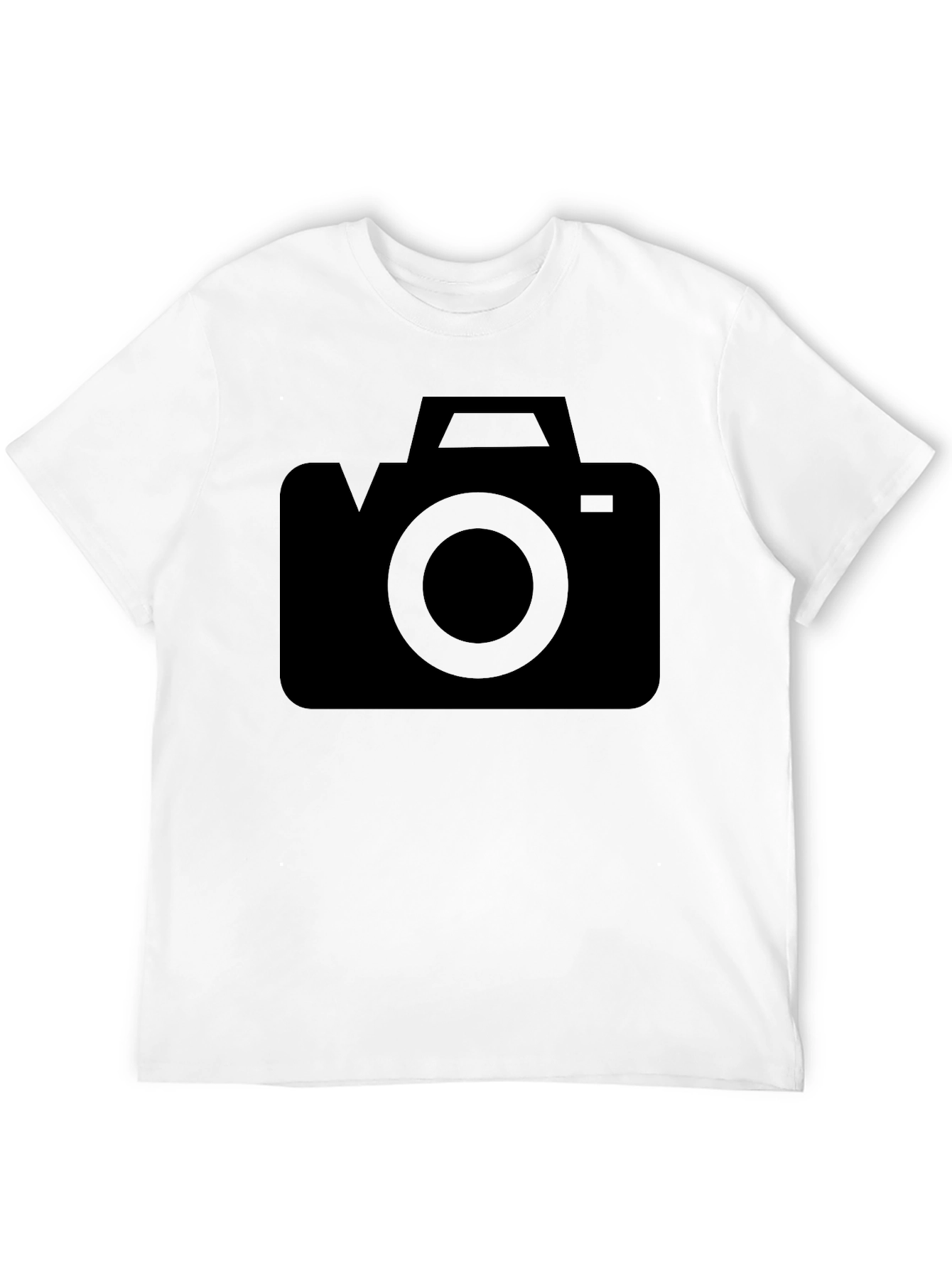 Camera Graphic Black T-Shirt