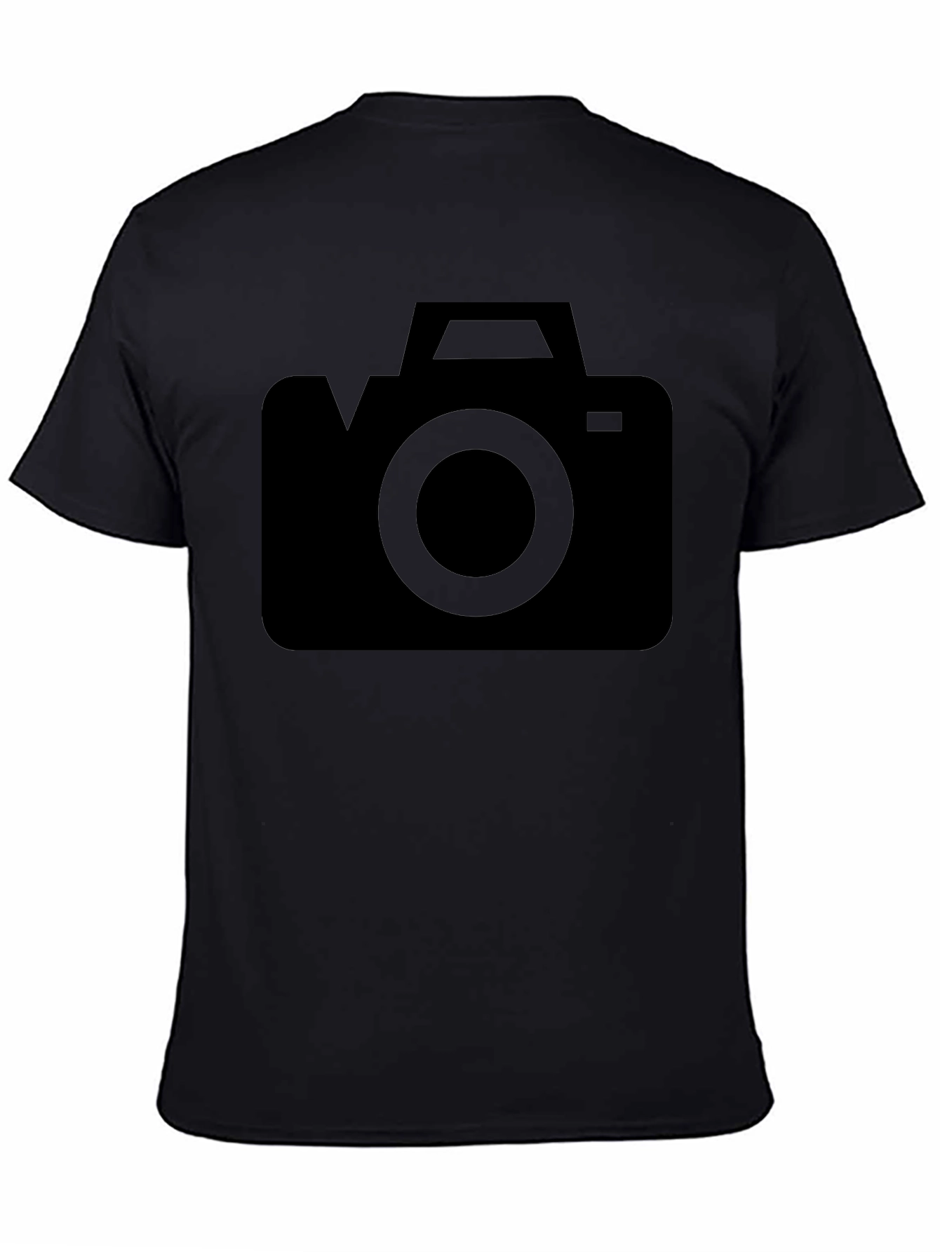 Camera Graphic Black T-Shirt