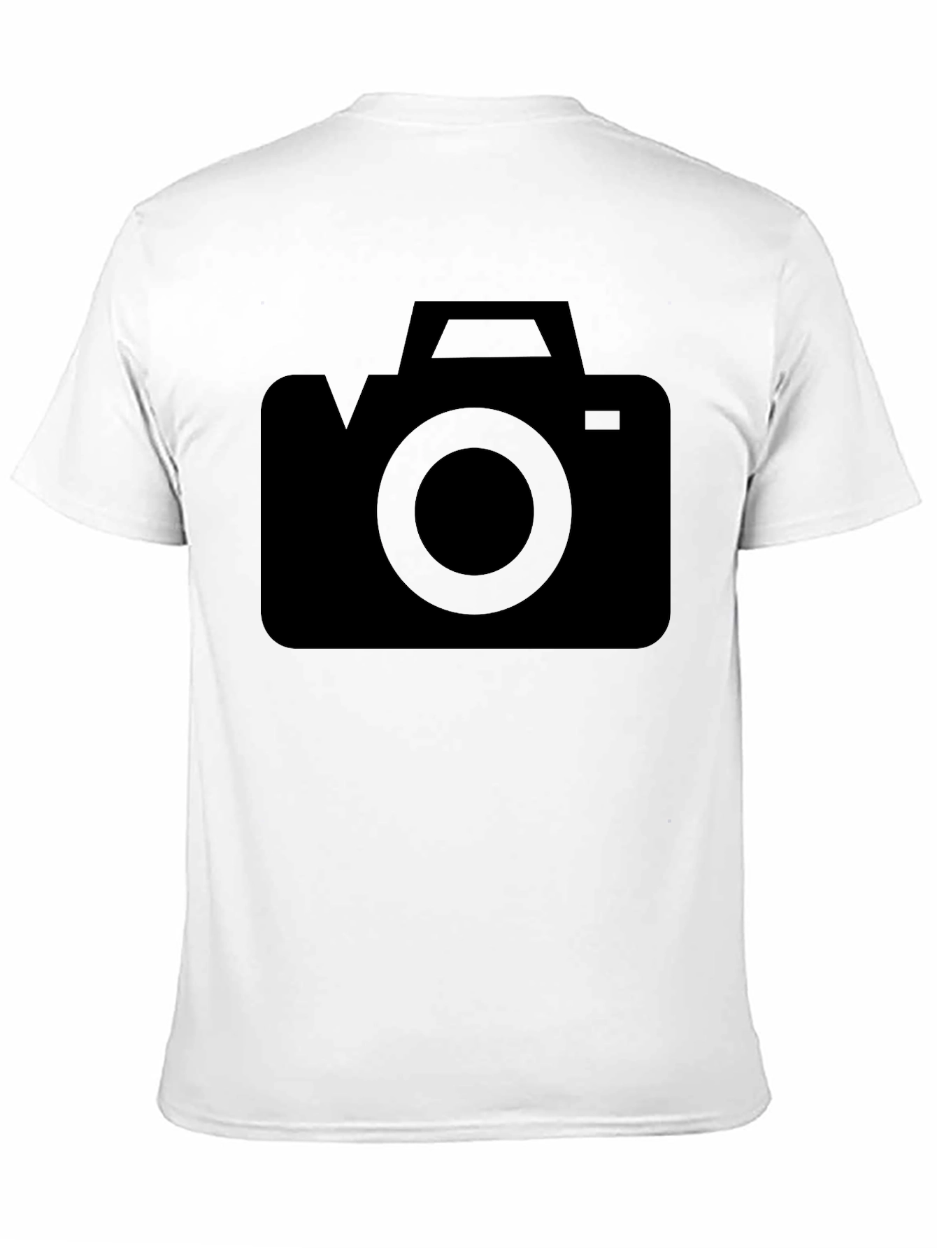 Camera Graphic Black T-Shirt
