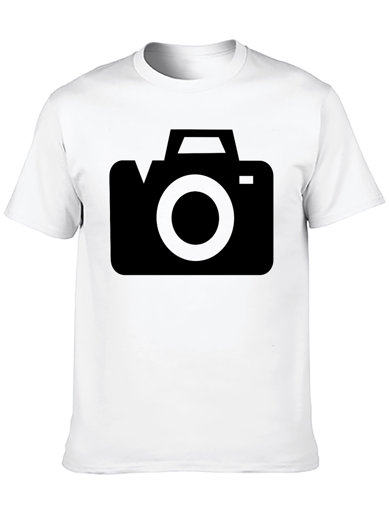 Camera Graphic Black T-Shirt