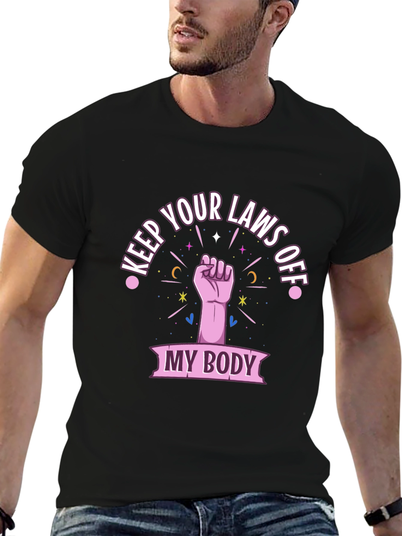 Feminist Pro-Choice My Body Graphic Tee