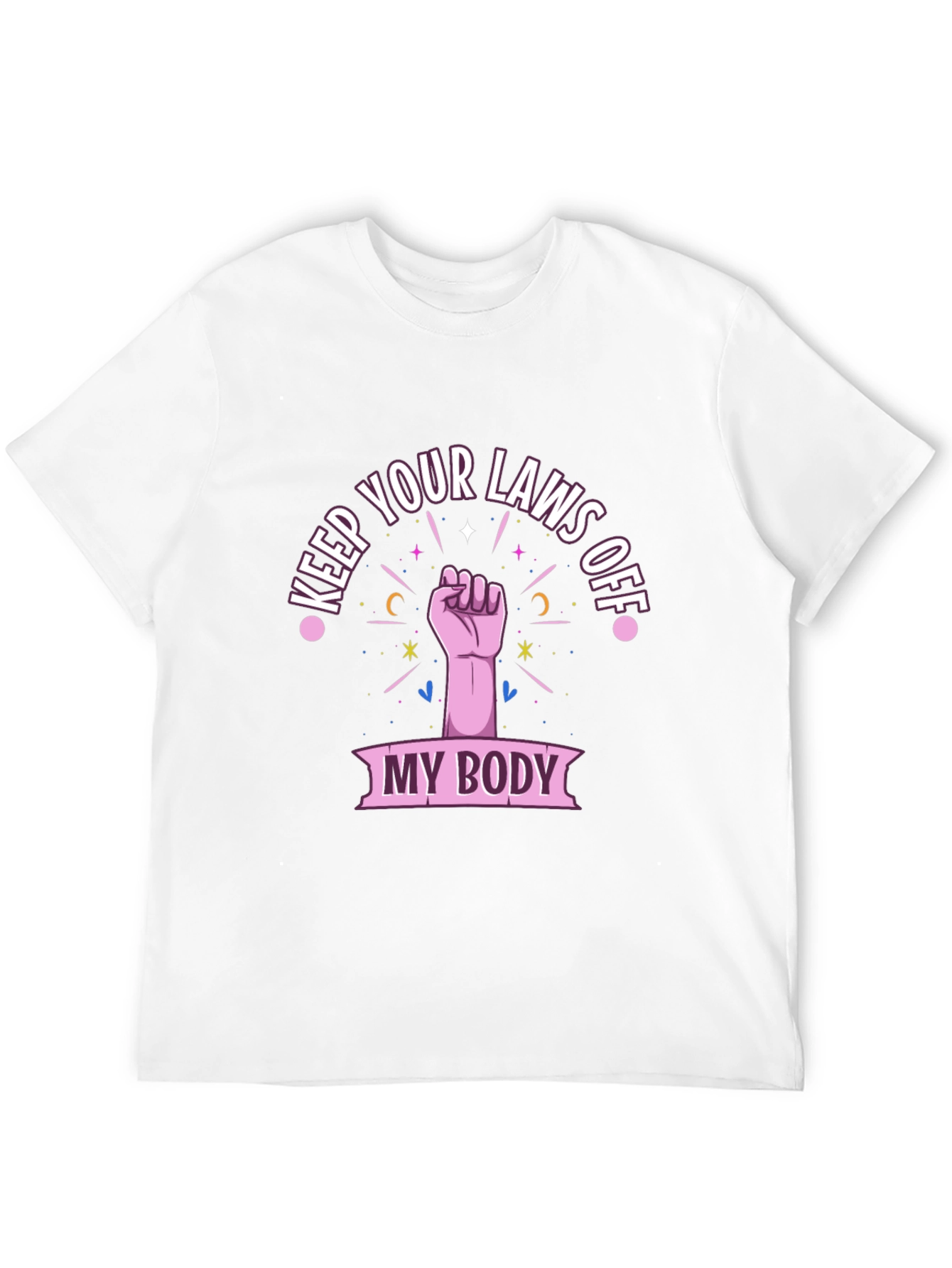 Feminist Pro-Choice My Body Graphic Tee