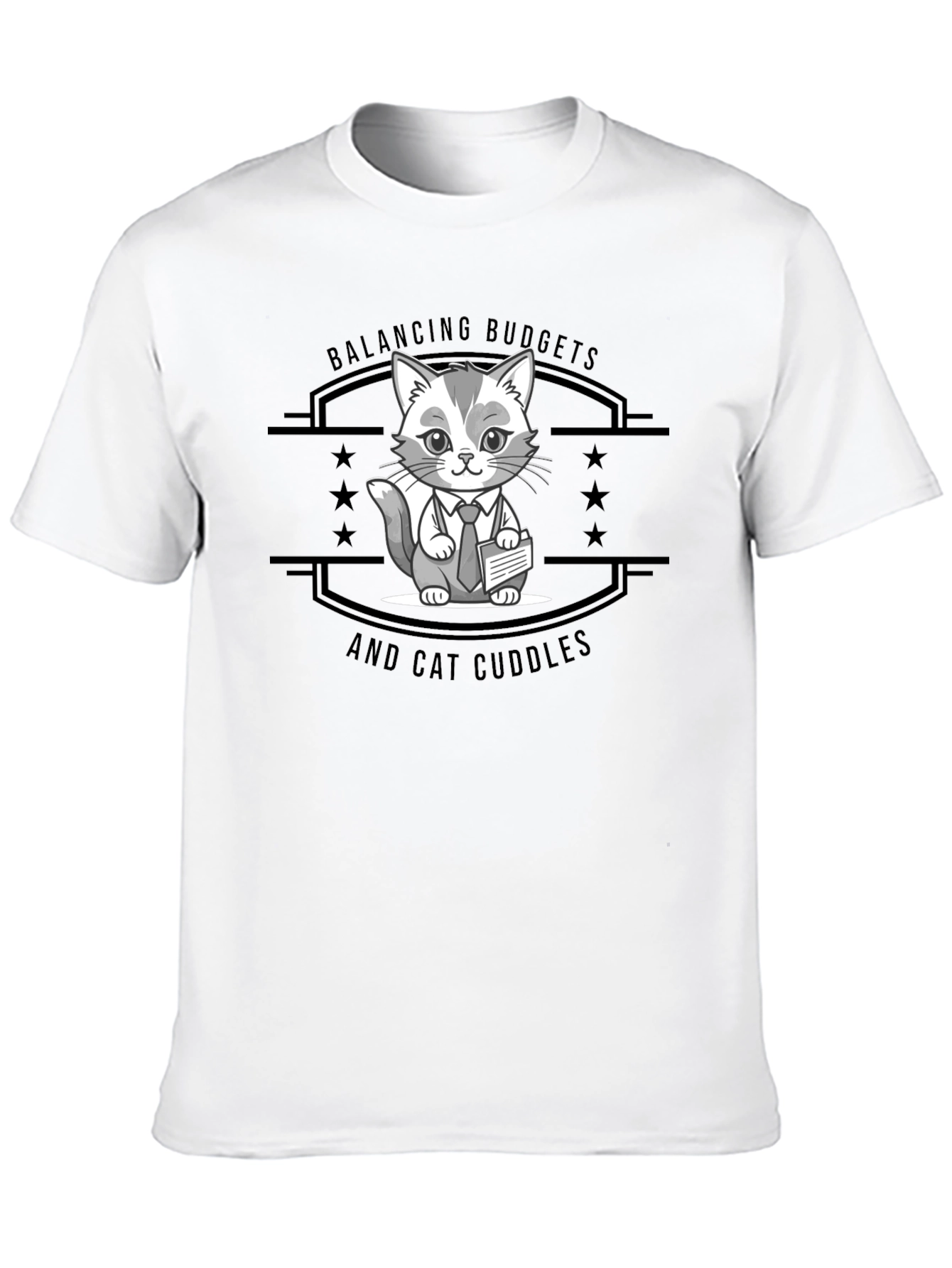 Balancing Budgets & Cat Cuddles T-Shirt
